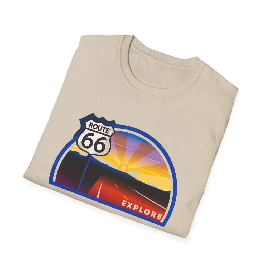 Route 66 City of Kingman Arizona Softstyle T-Shirt, Men Women Unisex Tee, Travel Souvenir Shirt, Vintage Road Trip Graphic Top, Retro