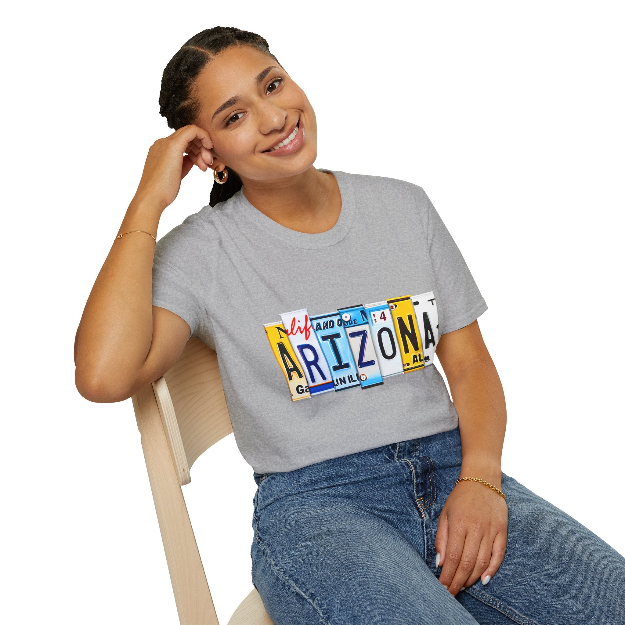 Arizona License Plate Collage T-Shirt | State Graphic Tee