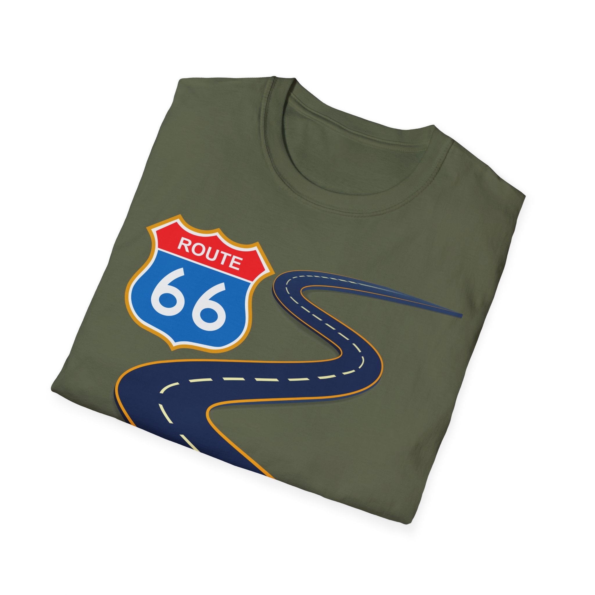 Route 66 Unisex Softstyle T-Shirt