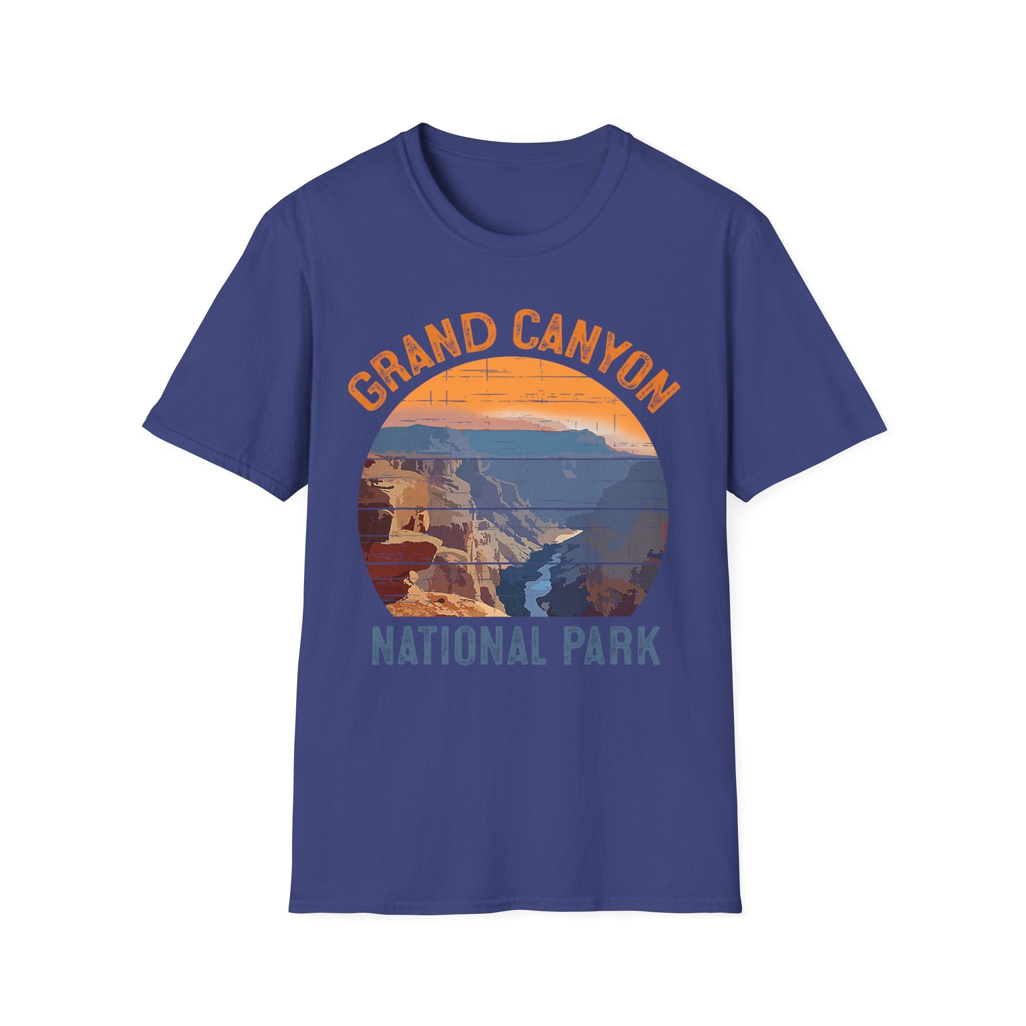 Grand Canyon National Park T-Shirt | Vintage Sunset Landscape