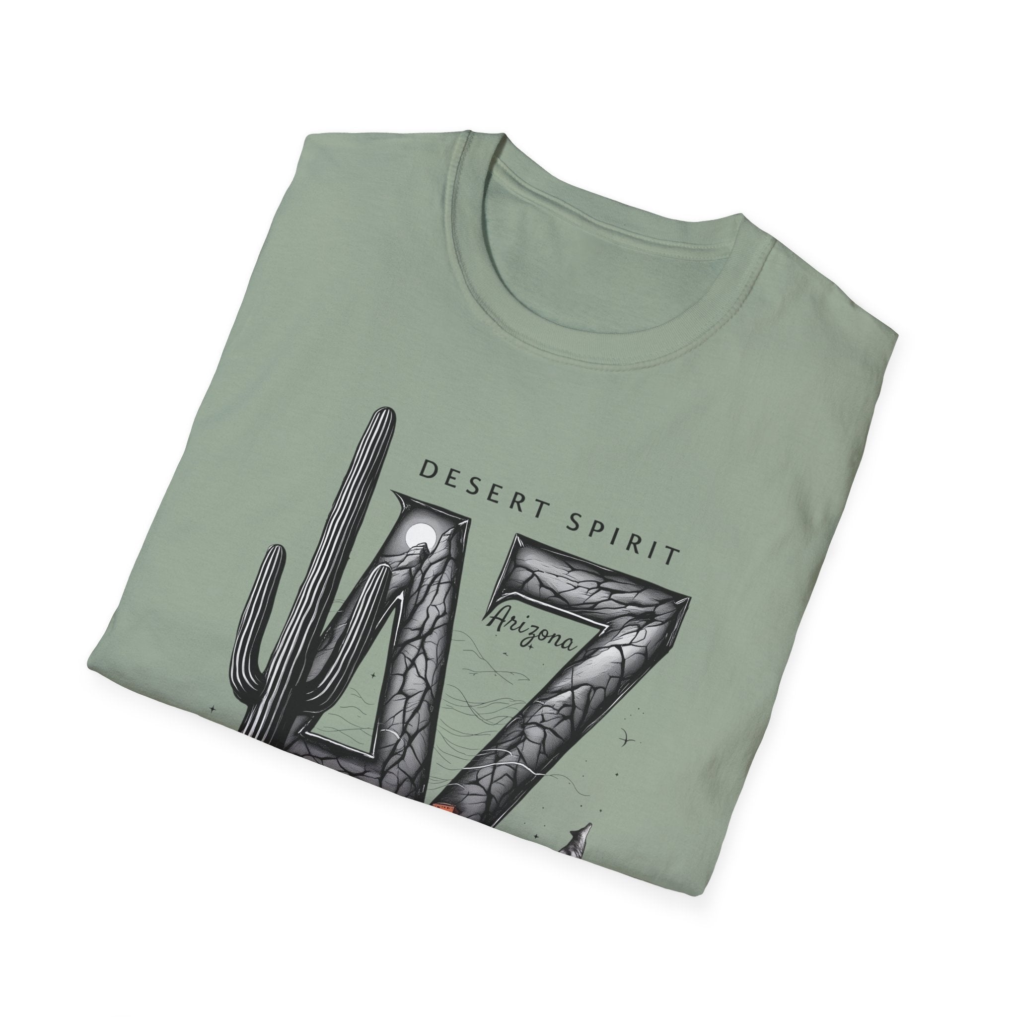 Arizona Desert Spirit T-Shirt | AZ Cactus Southwest Illustration