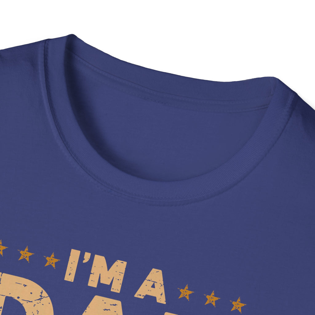 I'm a Dad a Grandpa and a Vietnam Veteran T-Shirt | Military Ribbon Tee