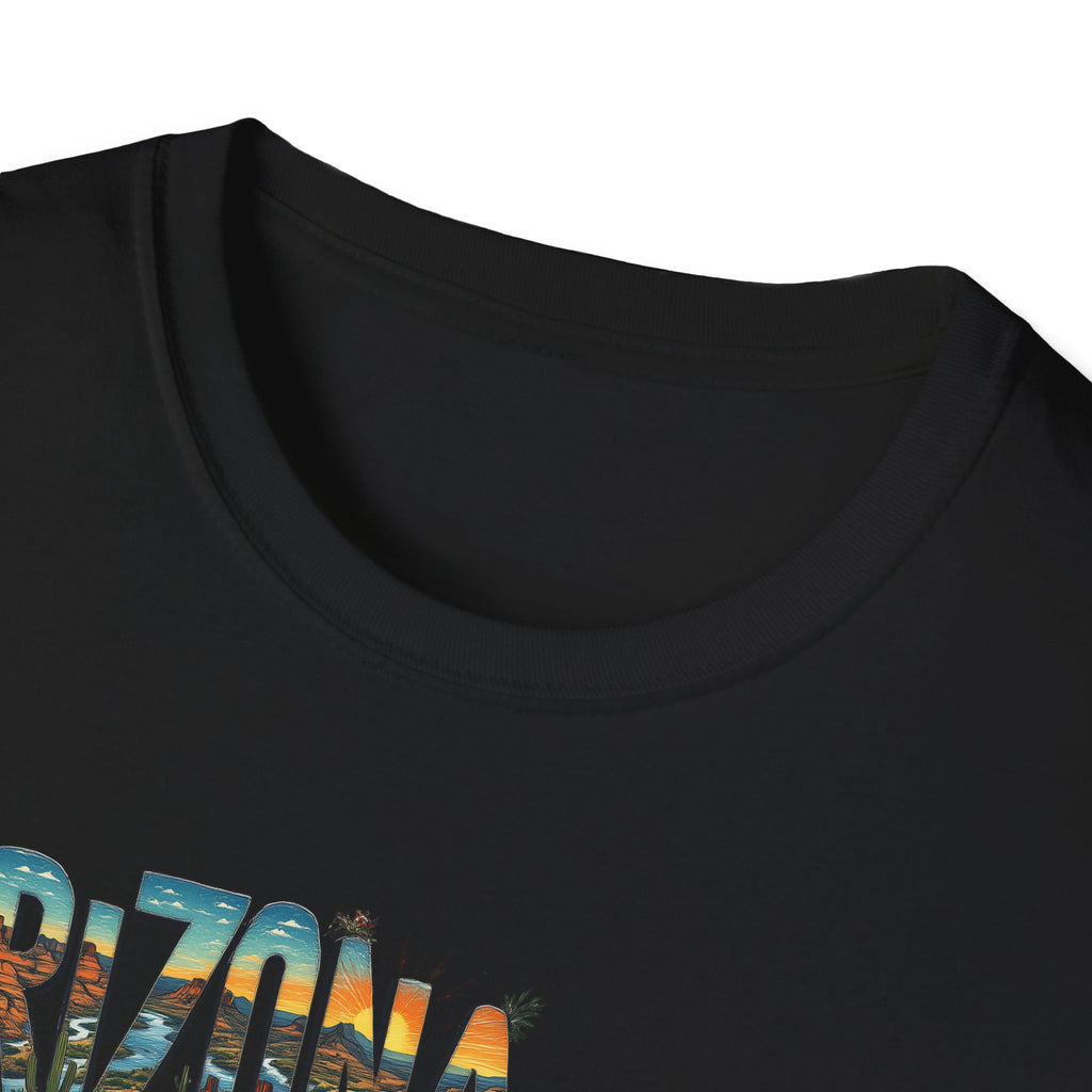 Arizona Route 66 Motorcycle T-Shirt | Biker Road Trip Tee