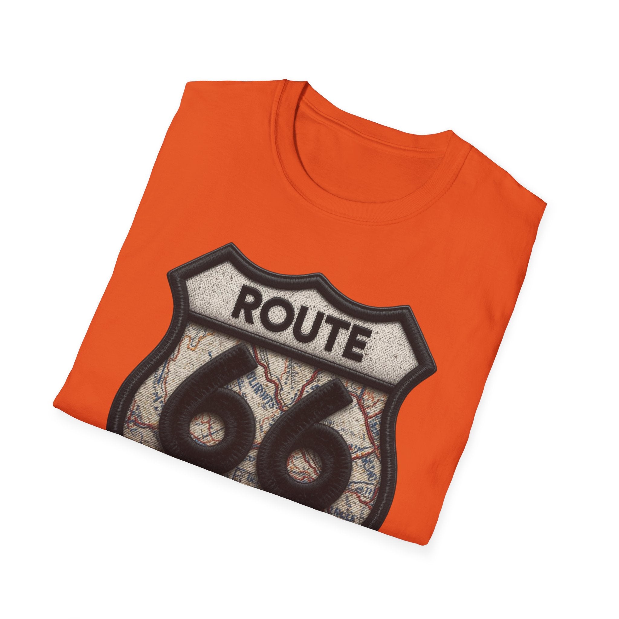 Route 66 Born to Roam T-Shirt | Vintage Highway Shield Tee