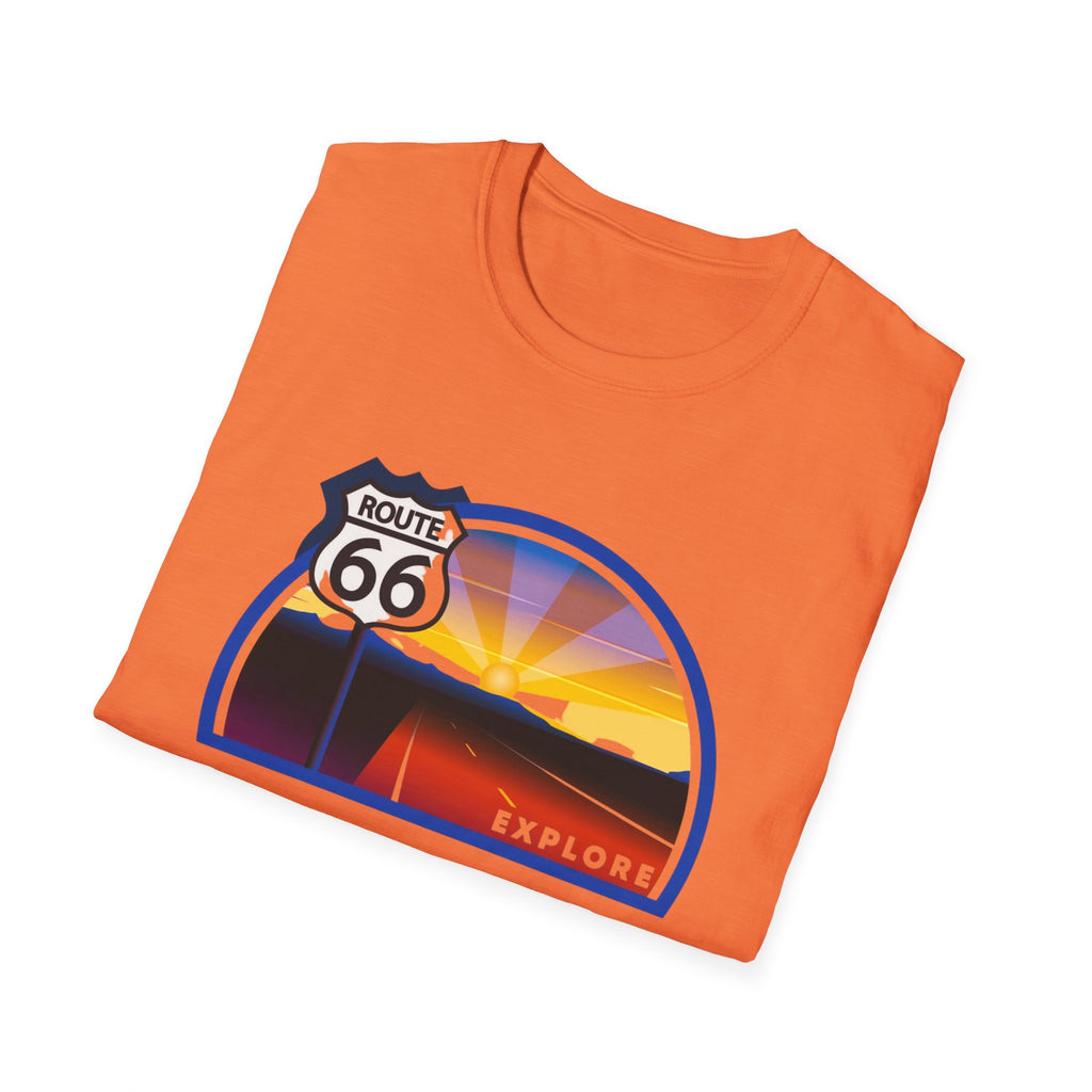 Route 66 City of Kingman Arizona Softstyle T-Shirt, Men Women Unisex Tee, Travel Souvenir Shirt, Vintage Road Trip Graphic Top, Retro
