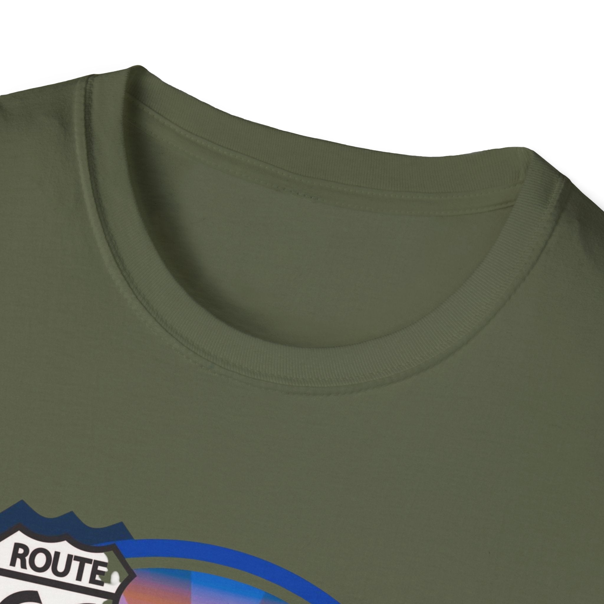 Route 66 Kingman Arizona Mens Womans Softstyle T-Shirt