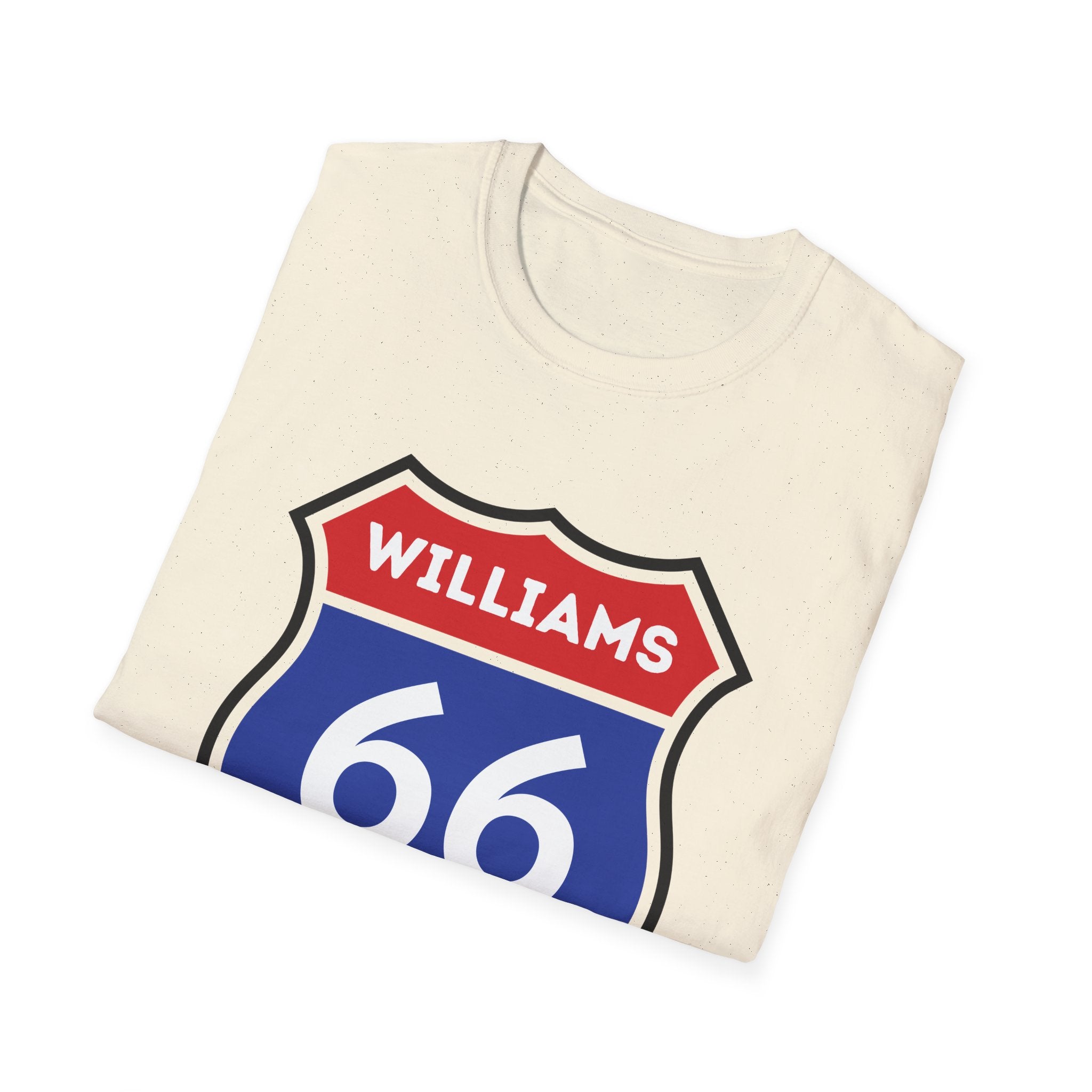 Williams 66 Shield T-Shirt | Route 66 Road Sign Shirt