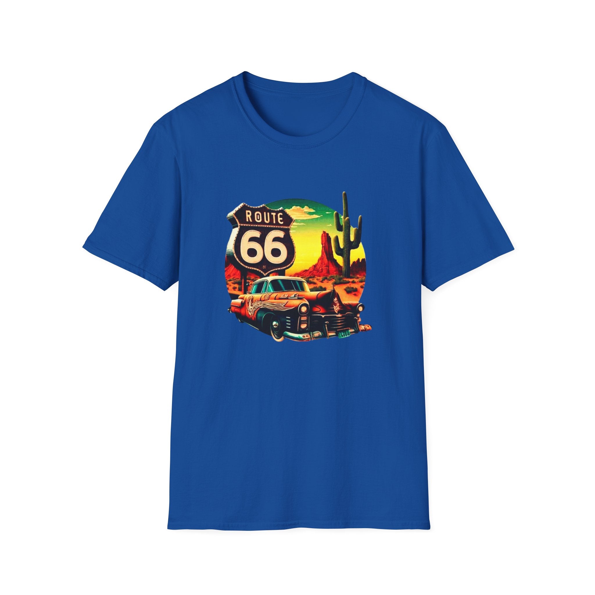 Route 66 Unisex Softstyle T-Shirt
