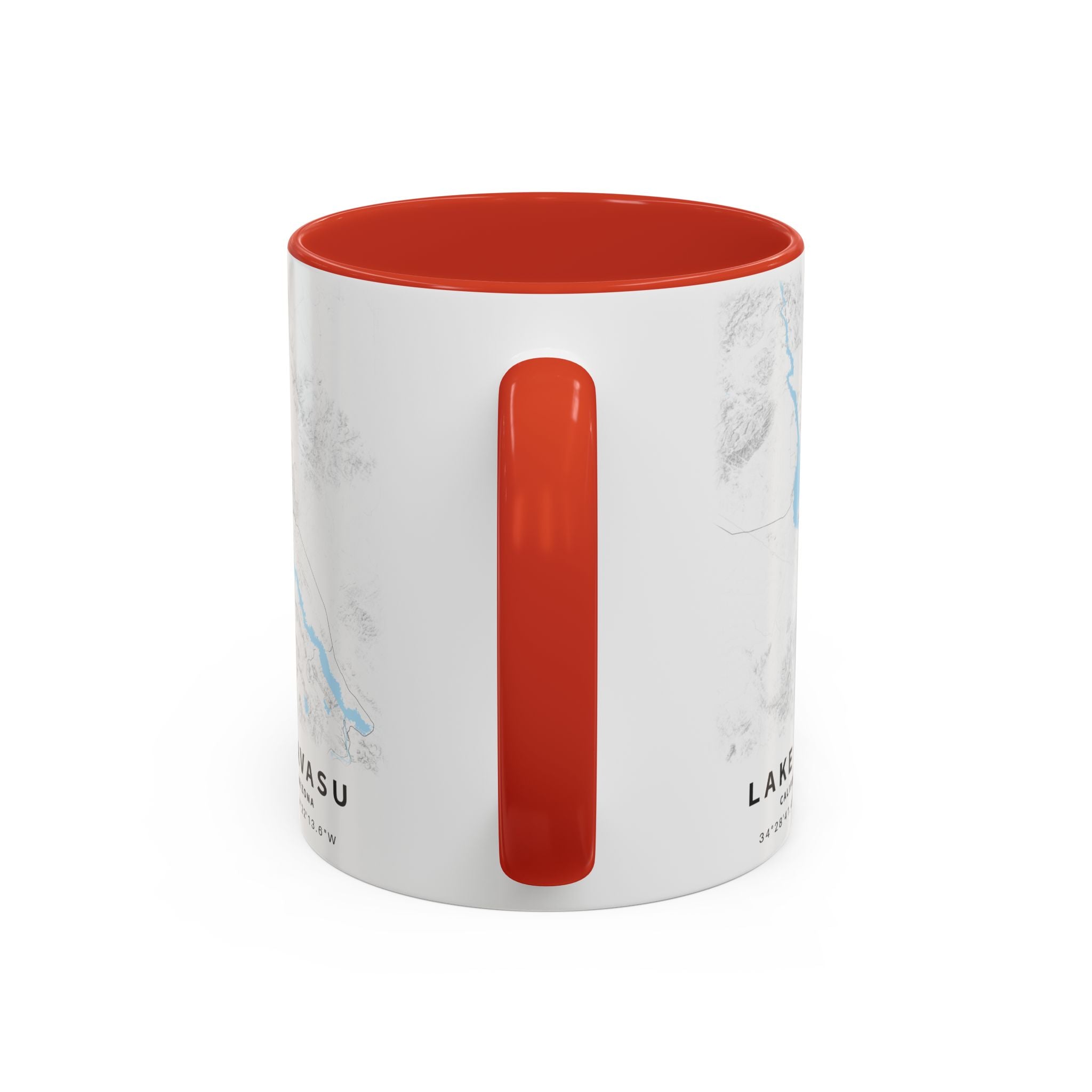 Lake Havasu map Accent Coffee Mug | 11oz 15oz