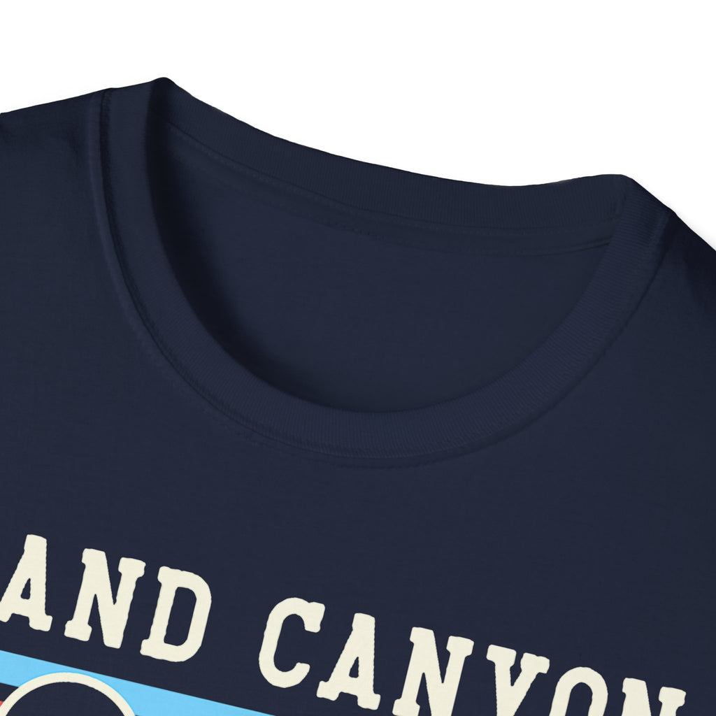 Grand Canyon Retro Sunset T-Shirt | Printed Front and Back National Park Landscape