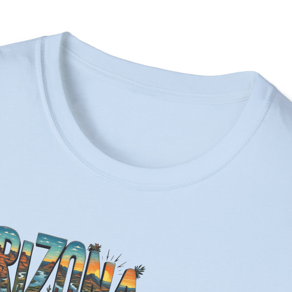 Arizona Route 66 Motorcycle T-Shirt | Biker Road Trip Tee