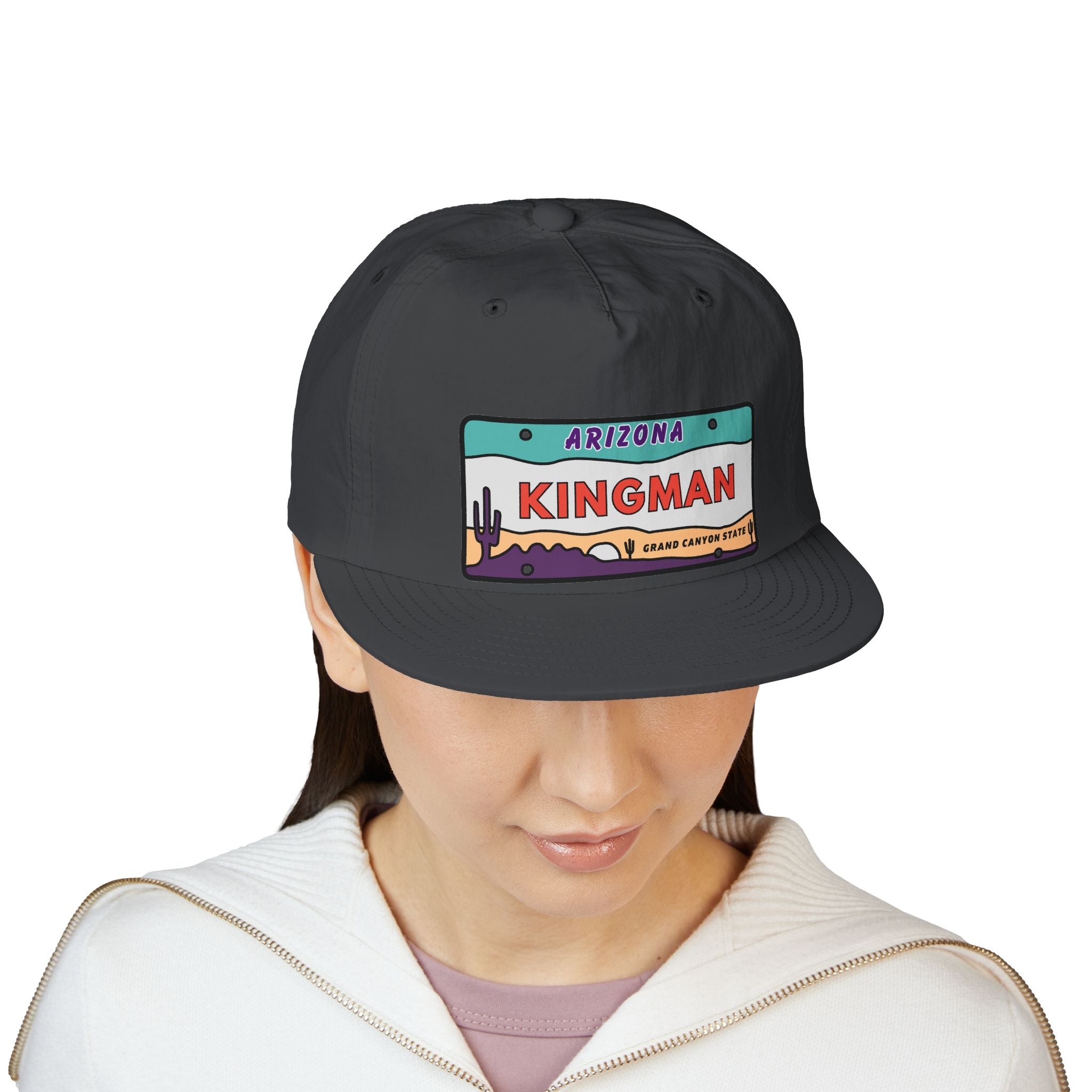 Kingman Arizona License Plate Dessert Cap