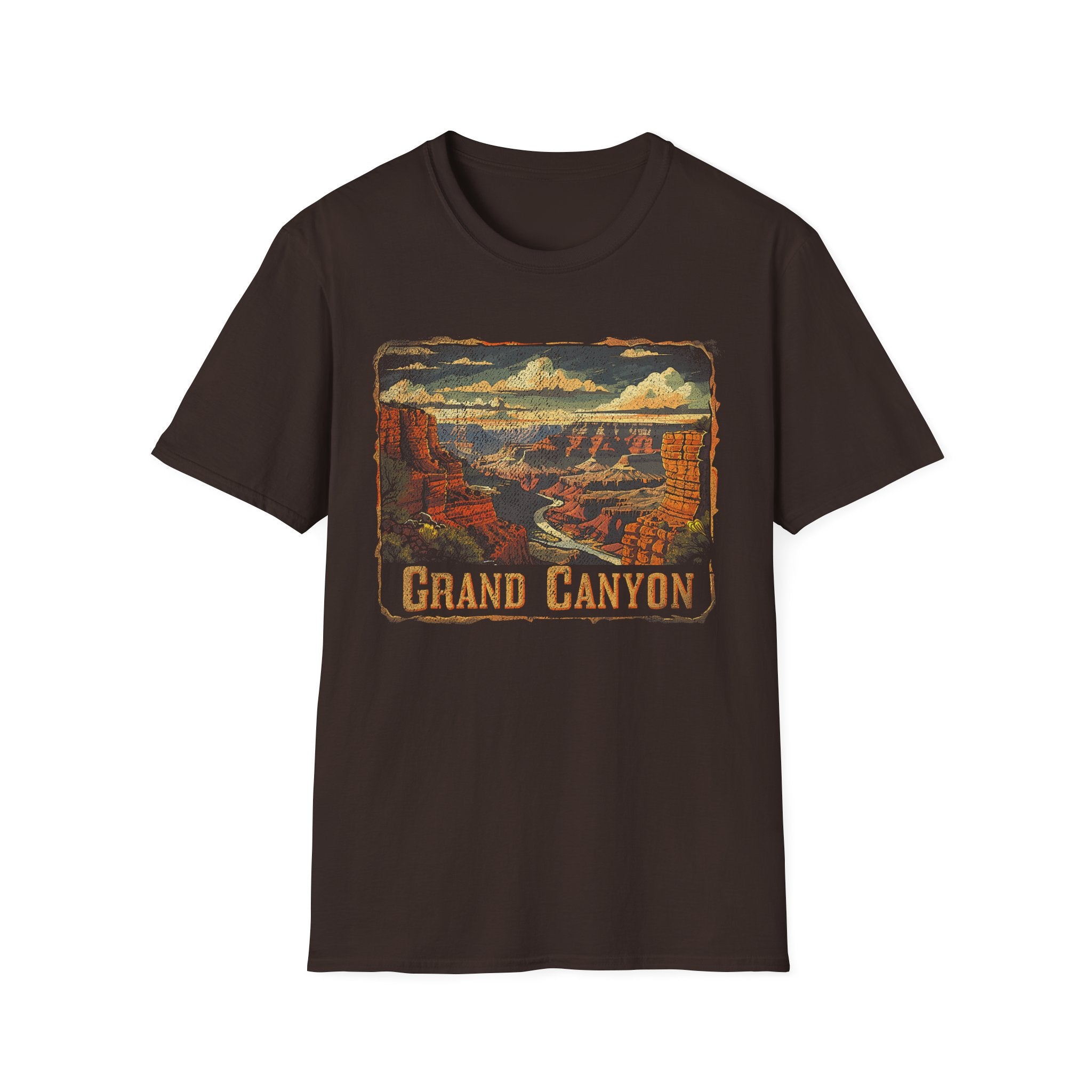Grand Canyon Vintage National Park T-Shirt | Retro Landscape Tee