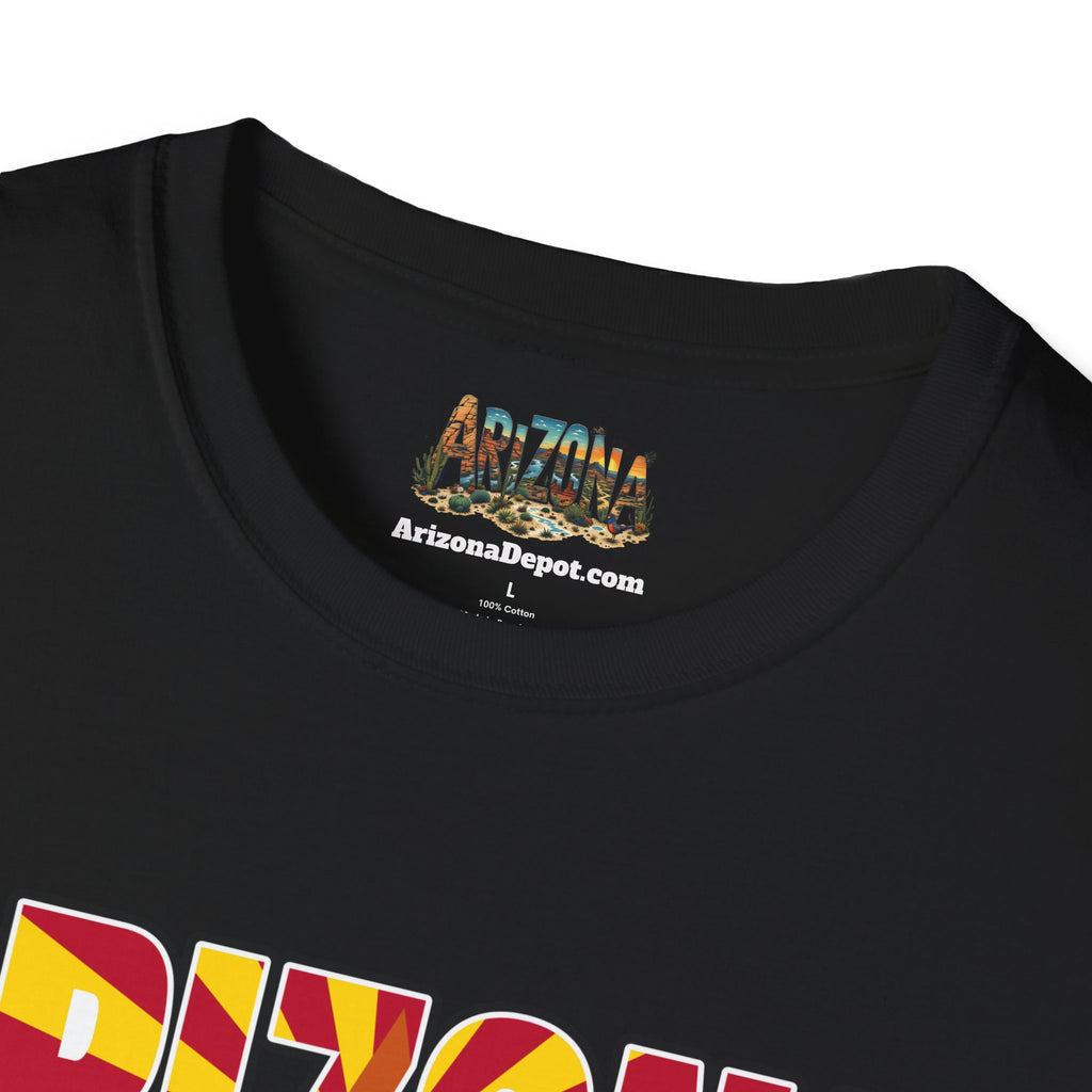 Arizona Vintage Graphic T-Shirt, Unisex Tee for Travel Lovers, Summer Fashion, Gift for Arizona State Fans, Retro Aesthetic Shirt