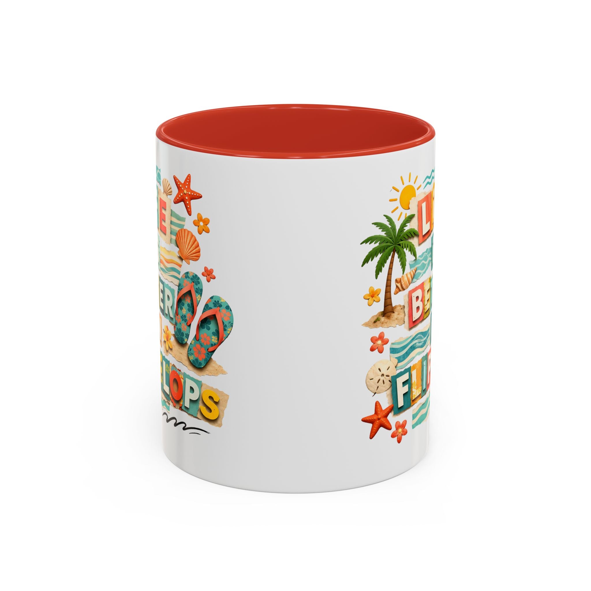 Life Is Better in Flip Flops Mug | Beach Summer Coffee Cup