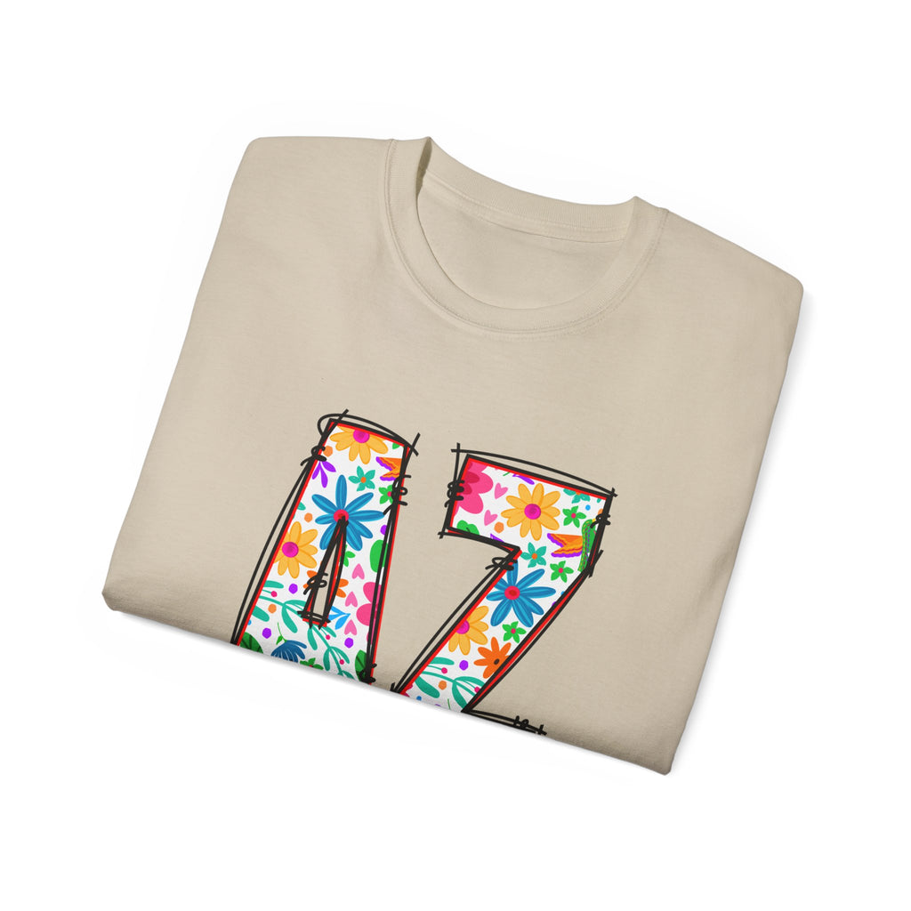 Floral AZ Tee - Mens and Womans Unisex Ultra Cotton Shirt, Perfect for AZ Pride, Summer Festivals, Casual Wear, Gifts for Him/Her