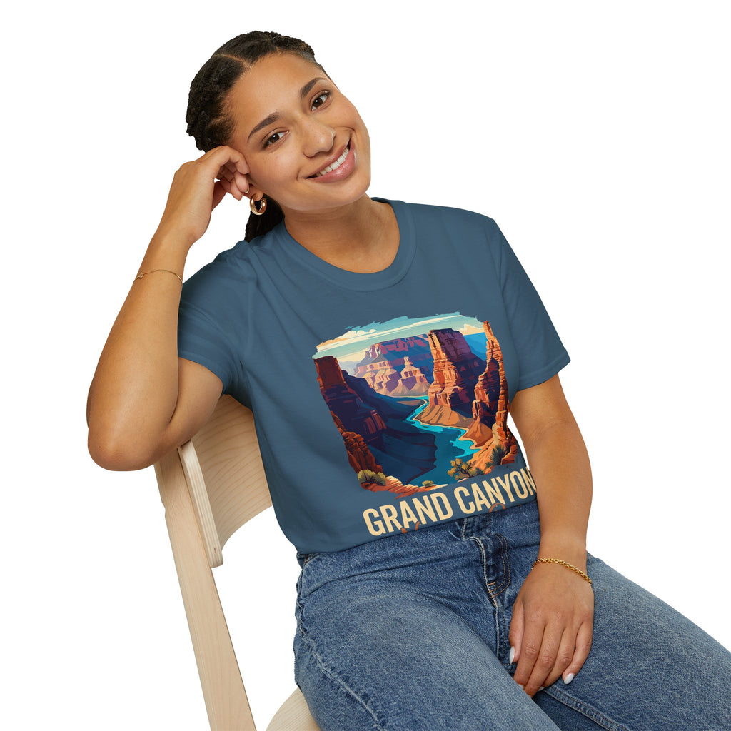 Grand Canyon National Park T-Shirt | Scenic Canyon Landscape