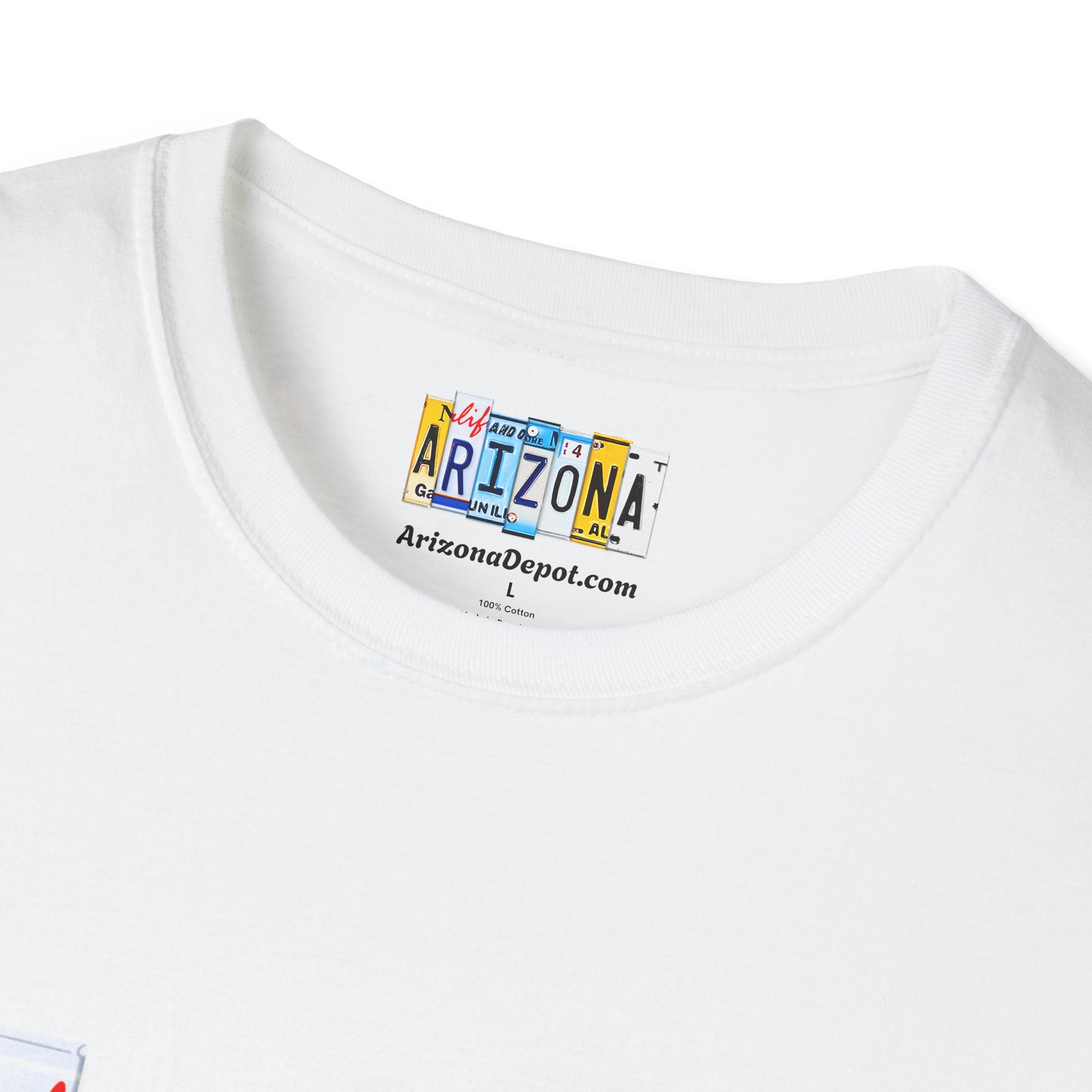 Arizona License Plate Collage T-Shirt | State Graphic Tee