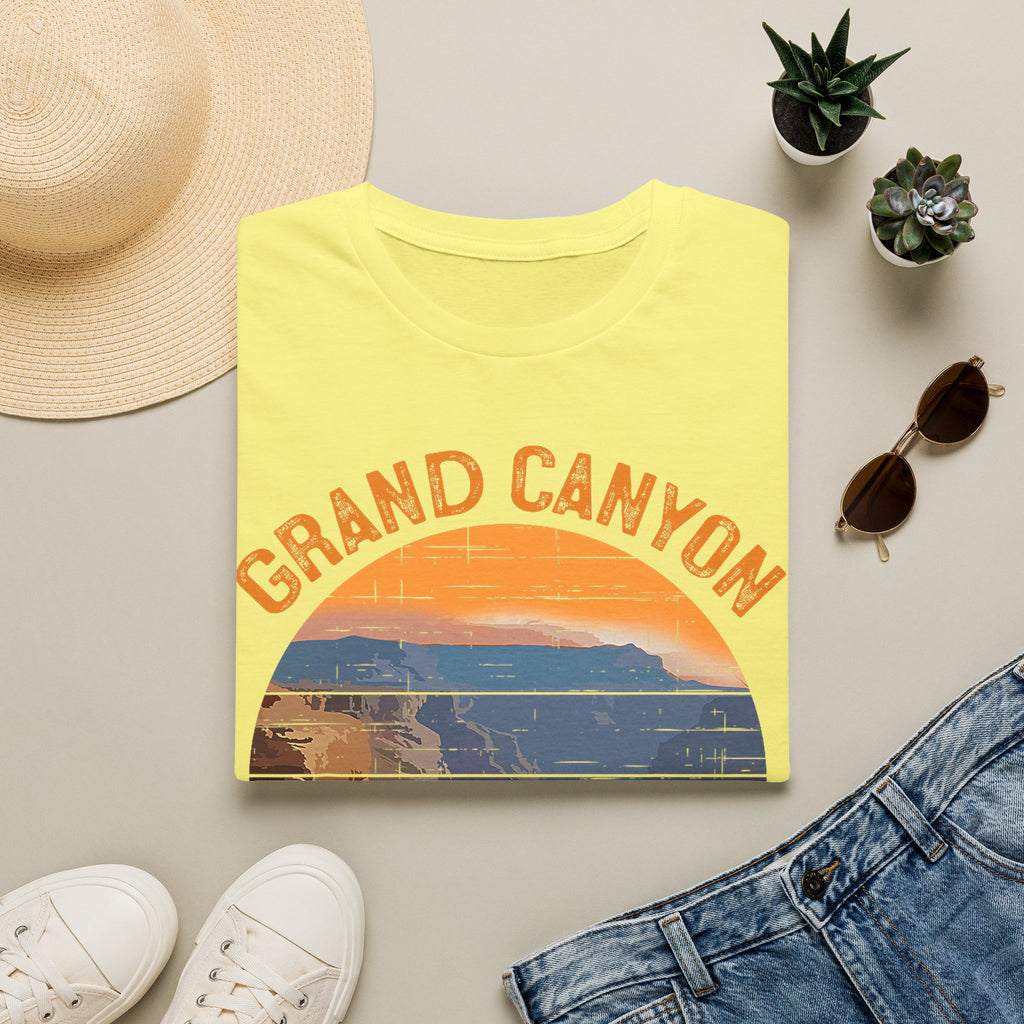 Grand Canyon National Park T-Shirt | Vintage Sunset Landscape