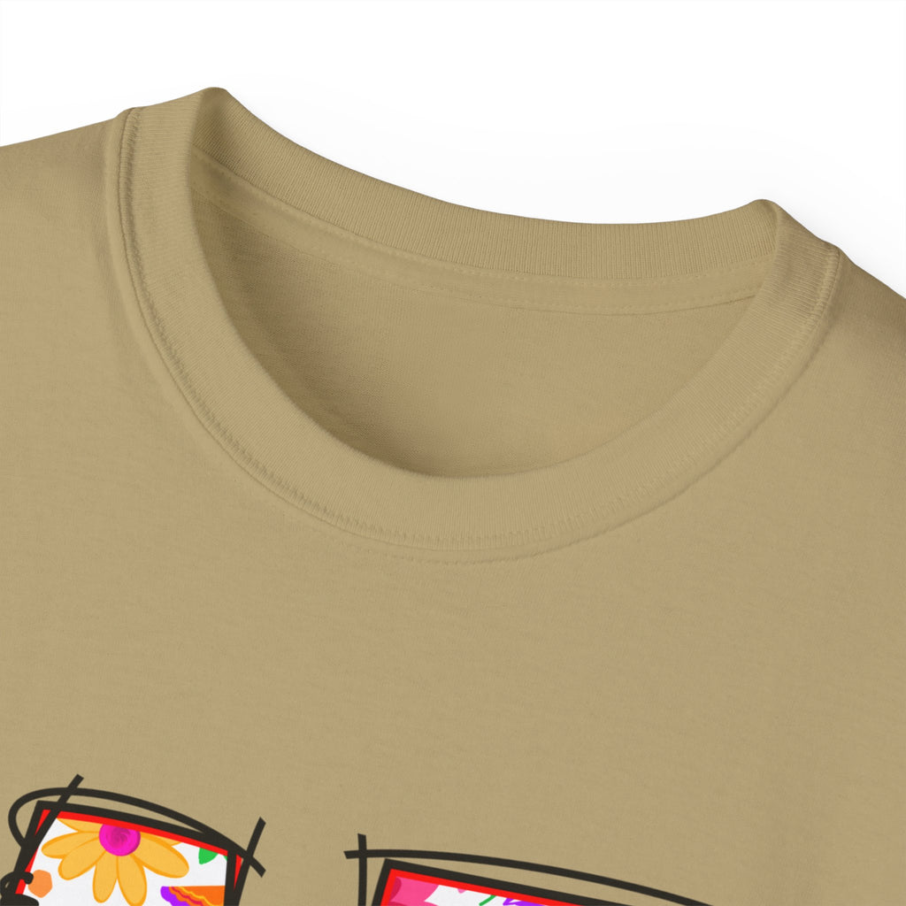 Floral AZ Tee - Mens and Womans Unisex Ultra Cotton Shirt, Perfect for AZ Pride, Summer Festivals, Casual Wear, Gifts for Him/Her