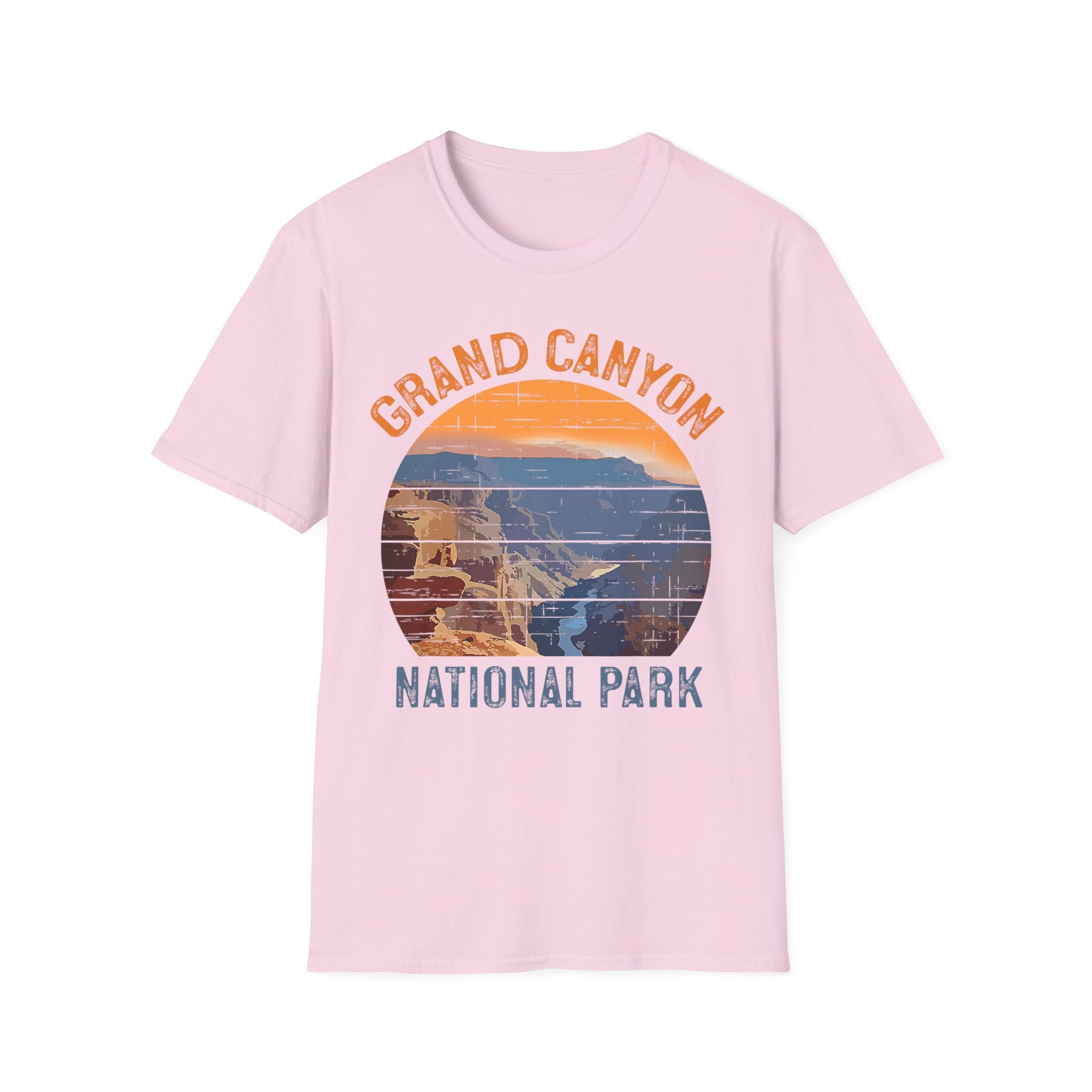 Grand Canyon National Park T-Shirt | Vintage Sunset Landscape