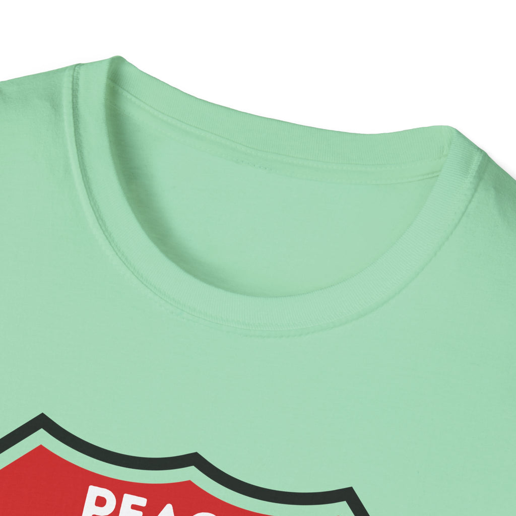 Peach Springs 66 Shield T-Shirt | Route 66 Road Sign Shirt