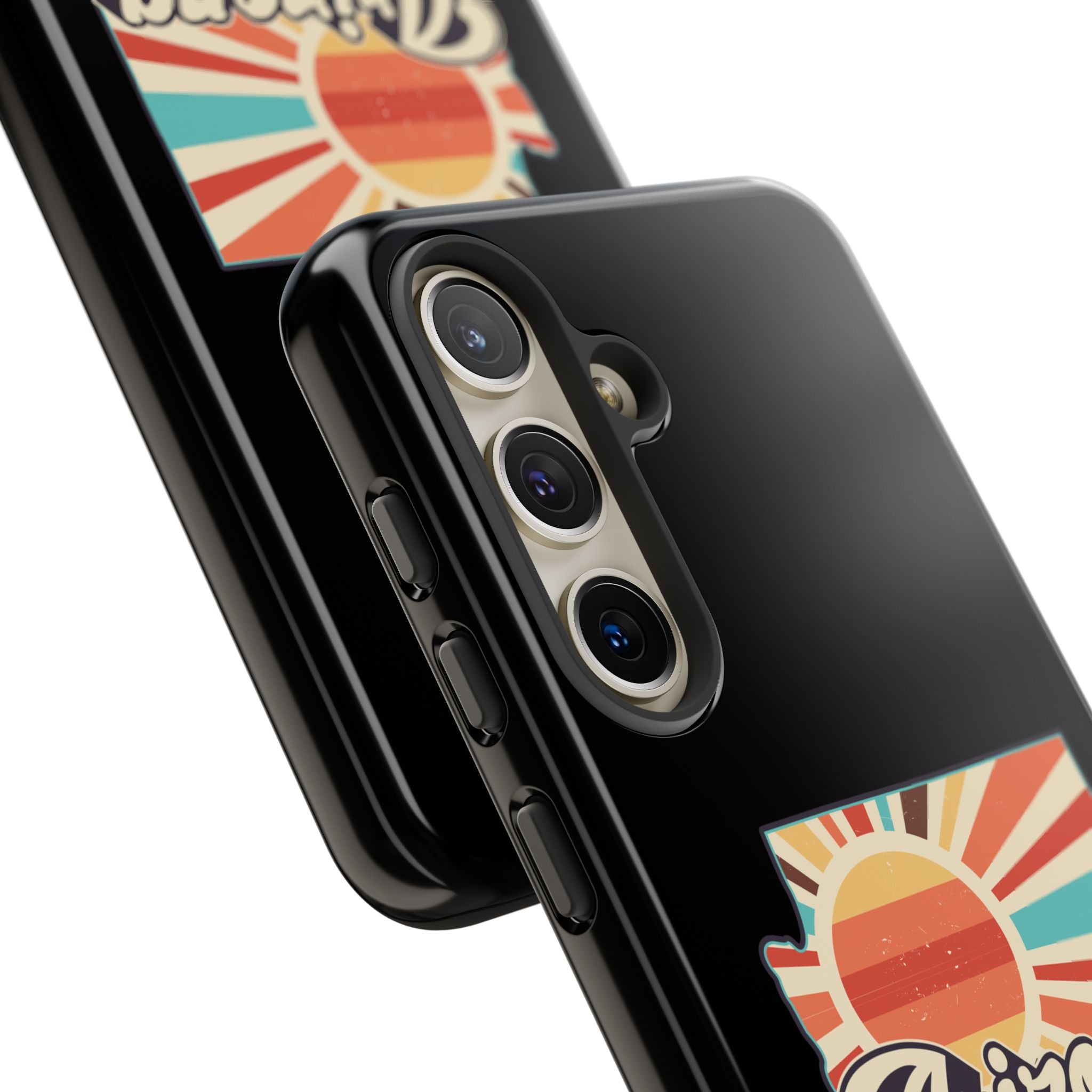 Arizona State Outline Retro Sunset Phone Case | AZ Tough Case