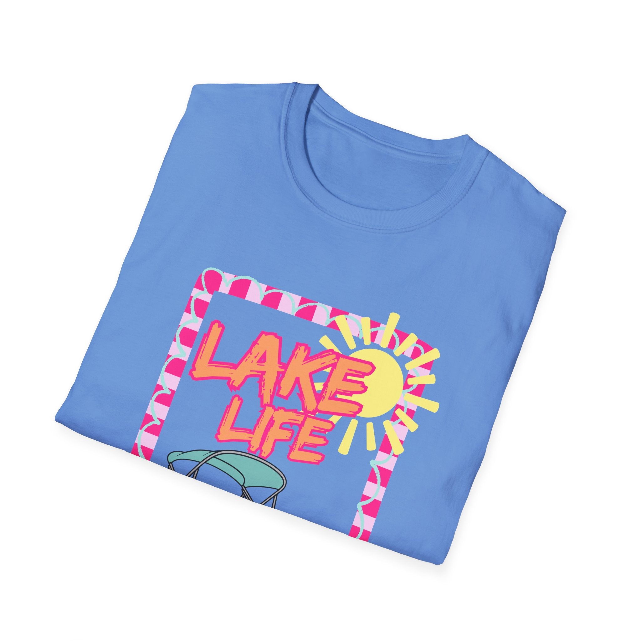 Lake Life Pontoon Boat T-Shirt | Summer Lake Vibes