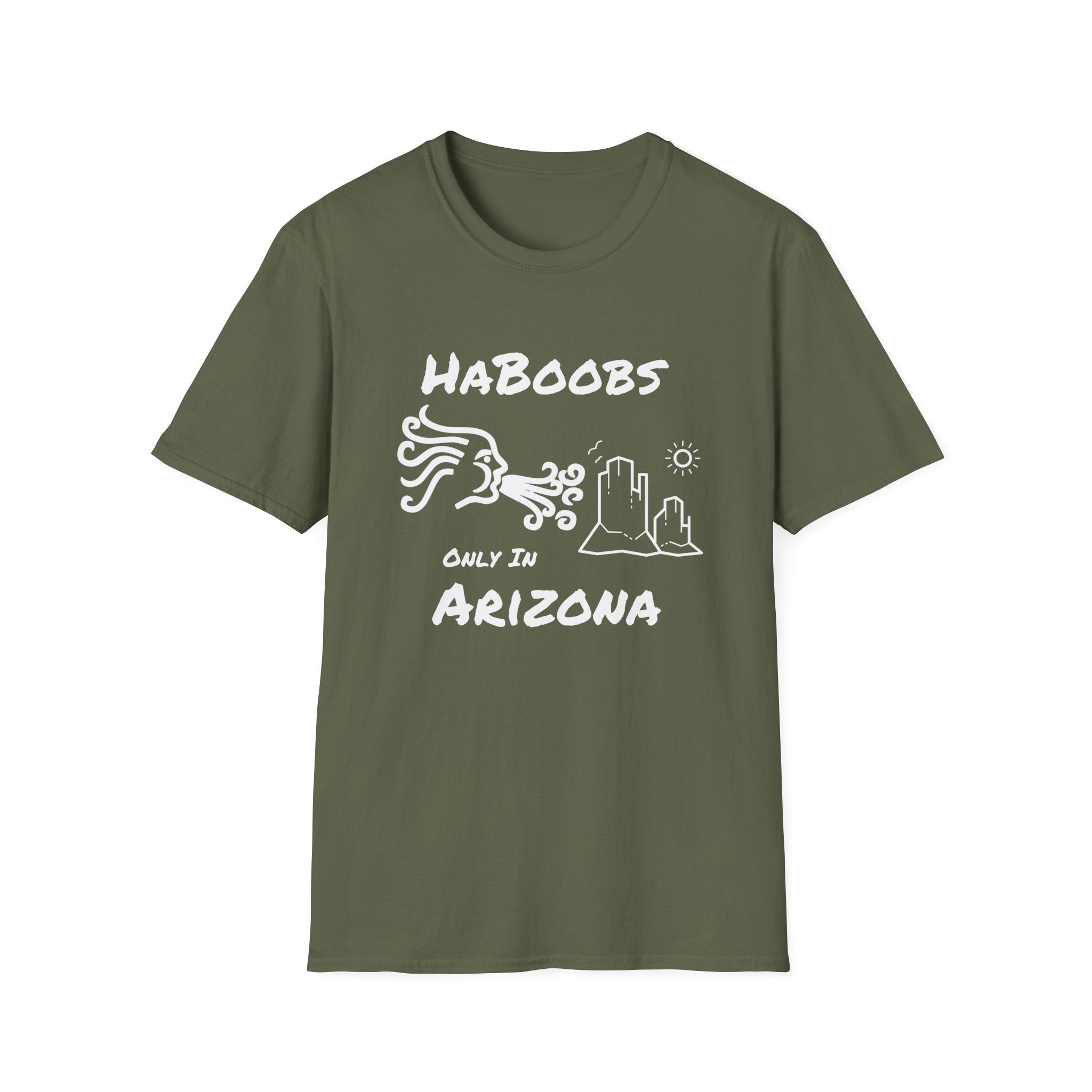 Arizona HaBoobs Softstyle T-Shirt, Casual Tee for Everyday Wear, Perfect Gift for Friends, Fashionable Graphic T-Shirt for Any Occasion