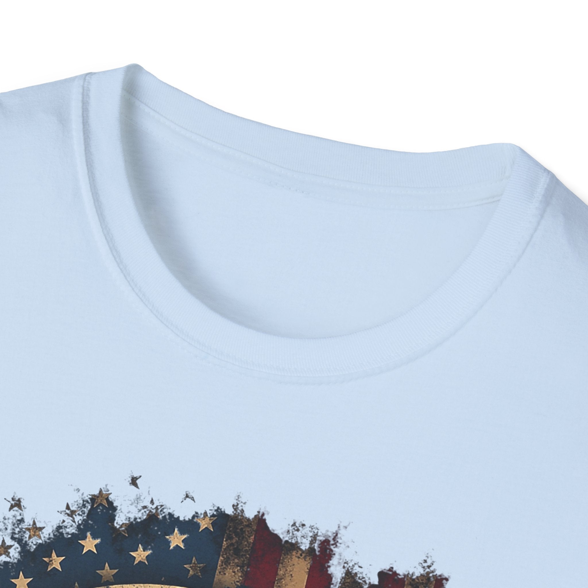 Memorial Day Remember & Honor T-Shirt | Soldier Silhouette American Flag