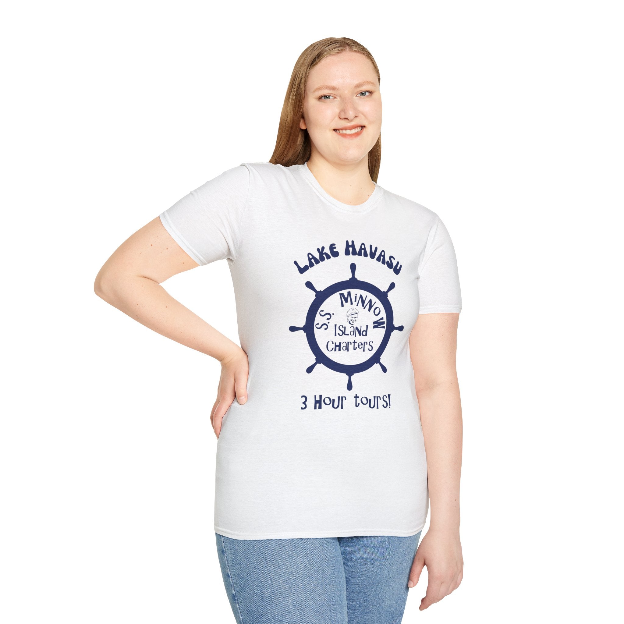 What It Could Happen lol ... Lake Havasu SS Minnow Island Charters T-Shirt | 3 Hour Tours