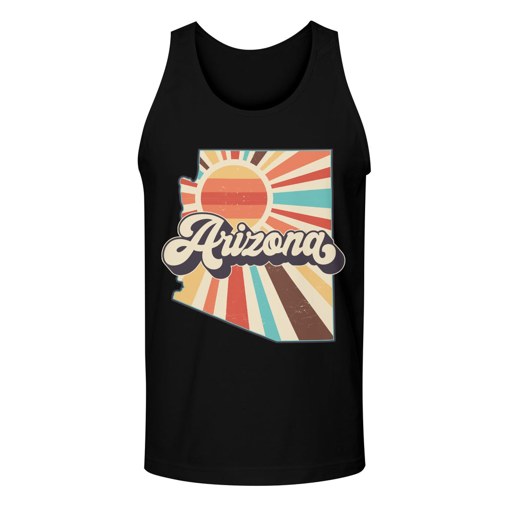 Arizona Retro AZ Men's Tank Made in USA Free Shipping