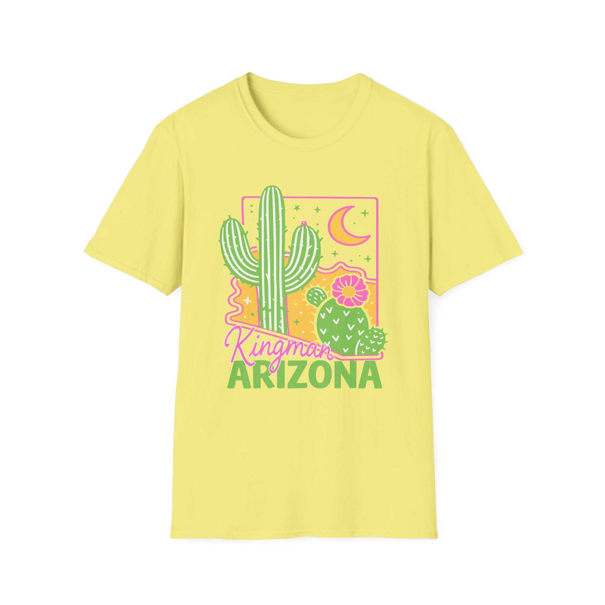 Kingman Arizona Cactus T-Shirt | Desert Saguaro Graphic Tee