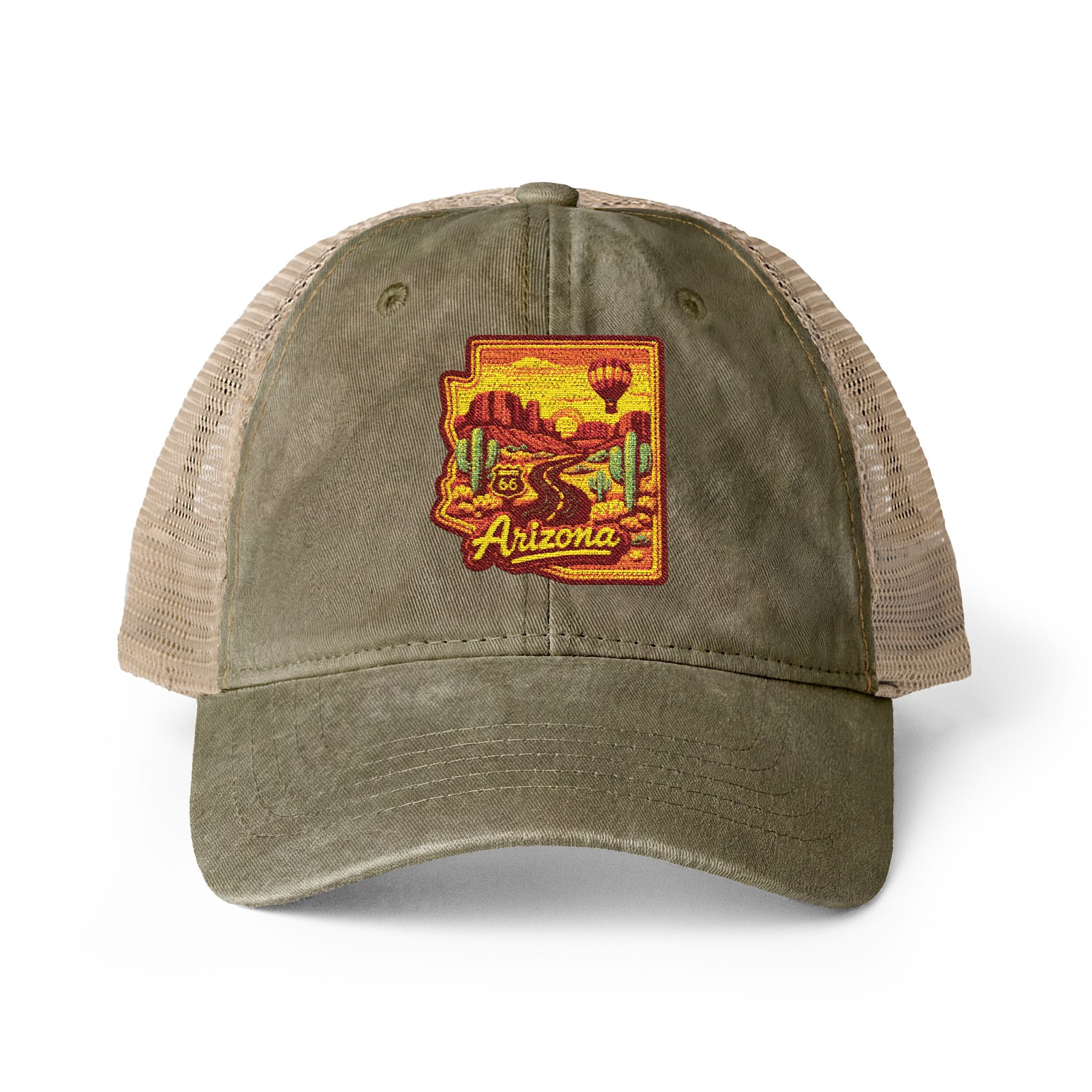 Arizona Women's Washed Mesh-Back Cap