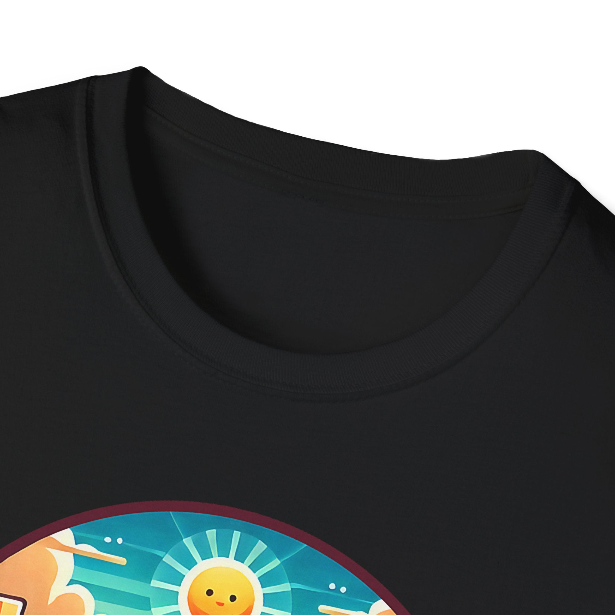 Grand Canyon National Park Retro Sunset T-Shirt | Canyon River Illustration