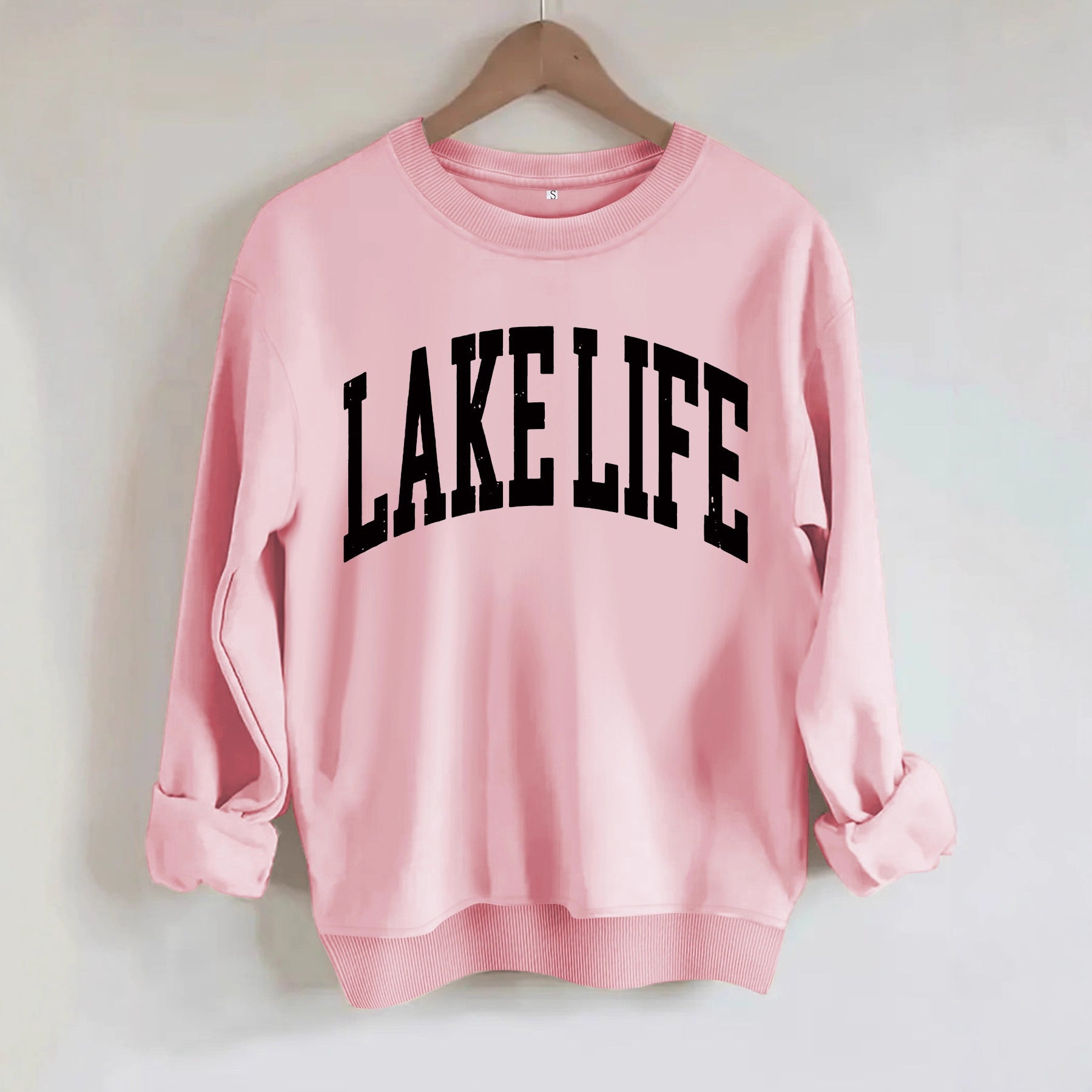 Lake Life Printed Long Sleeve Hoodie