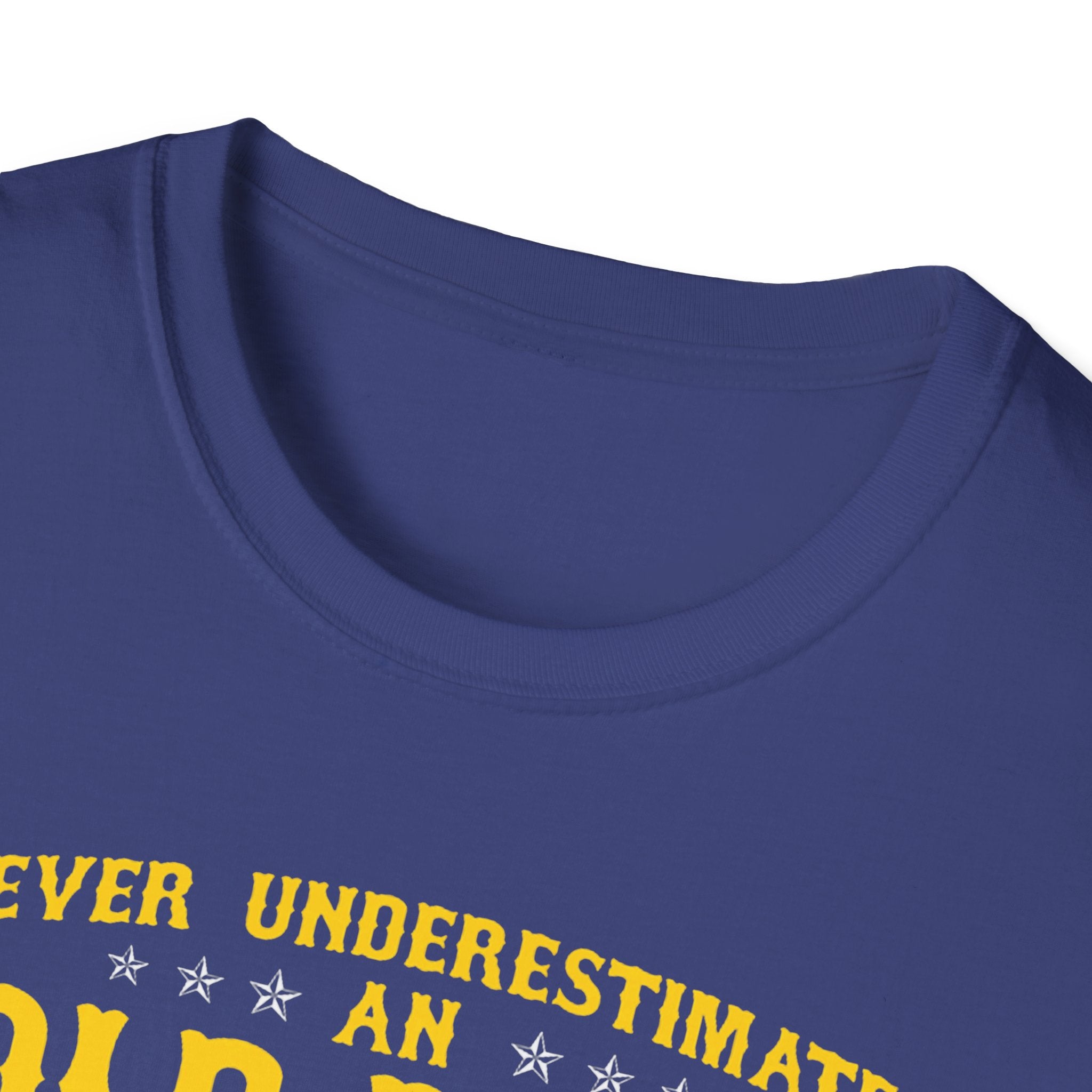 Never Underestimate an Old Man Who Is Also Vietnam Veteran T-Shirt | Military Tribute