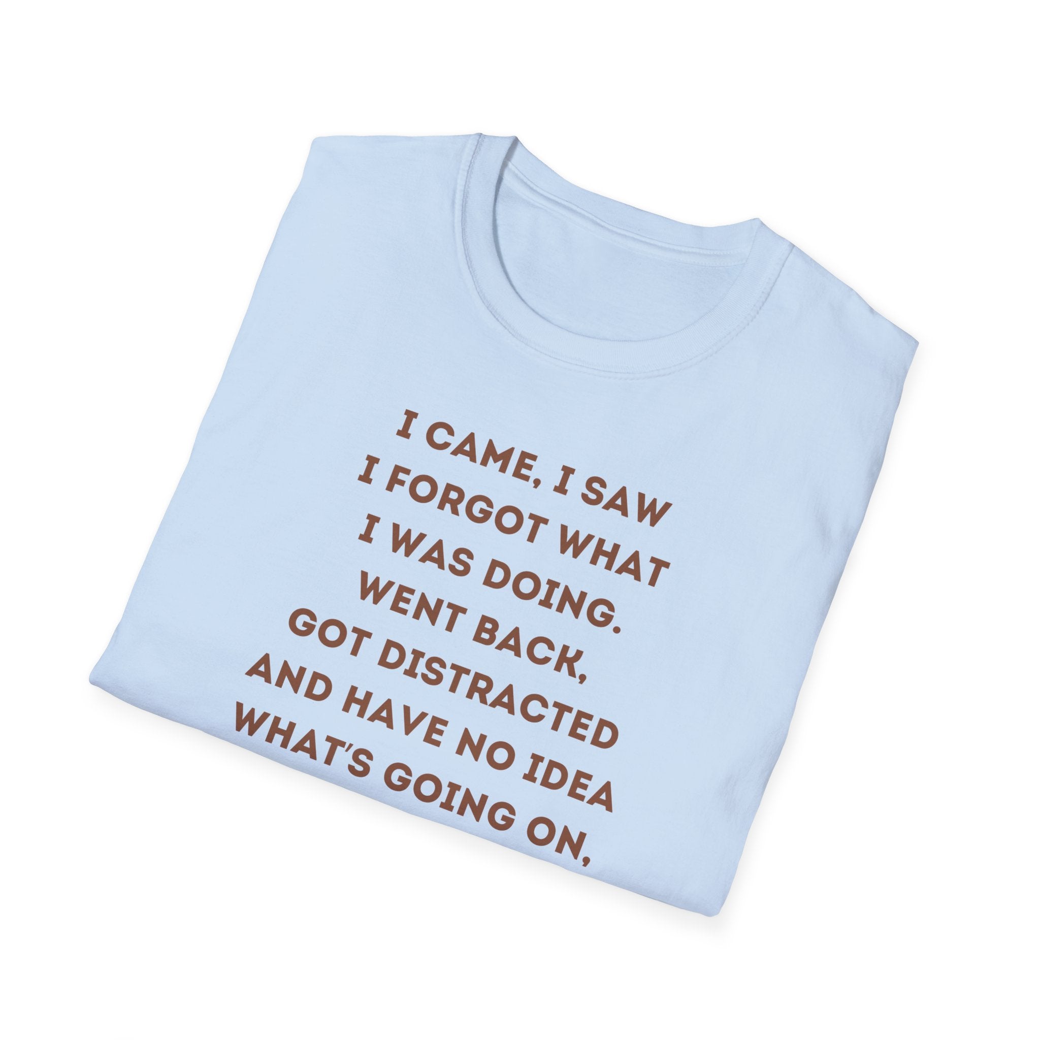 Funny Coffee Quote T-Shirt for Coffee Lovers, Humor Tee, Gift for Him/Her, Perfect for Birthdays, Housewarming, Casual Wear