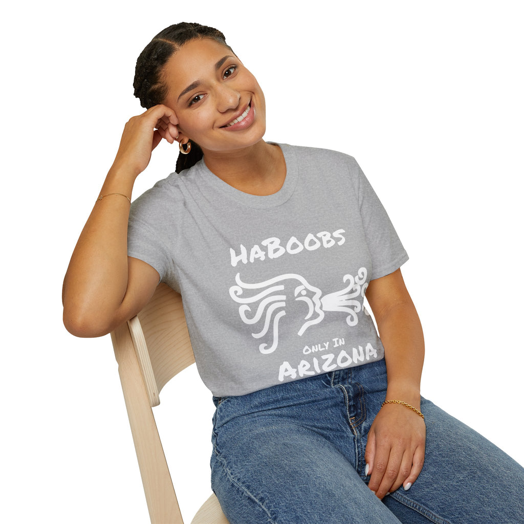 Arizona HaBoobs Mens Womans  Softstyle T-Shirt | Funny Graphic Tee, Gift for Him/Her, Summer Wear, Vacation Shirt, Humor Apparel