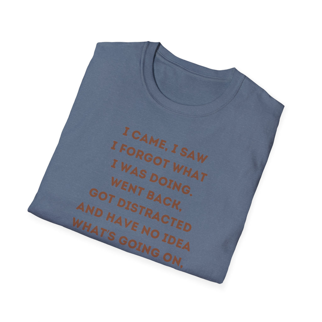 Funny Coffee Quote T-Shirt for Coffee Lovers, Humor Tee, Gift for Him/Her, Perfect for Birthdays, Housewarming, Casual Wear
