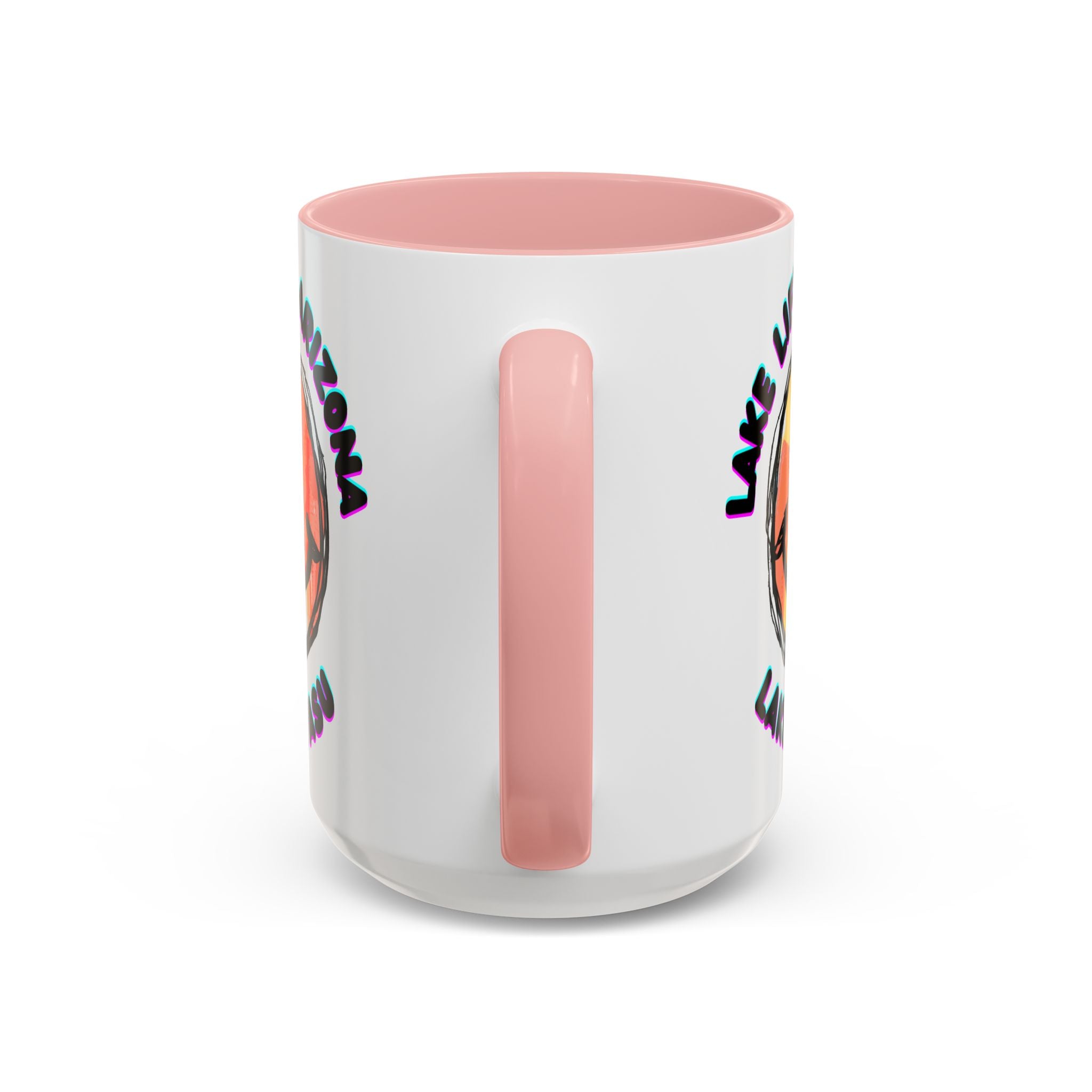 Lake Life in Arizona Smiley Mug | Lake Havasu Accent Coffee Mug