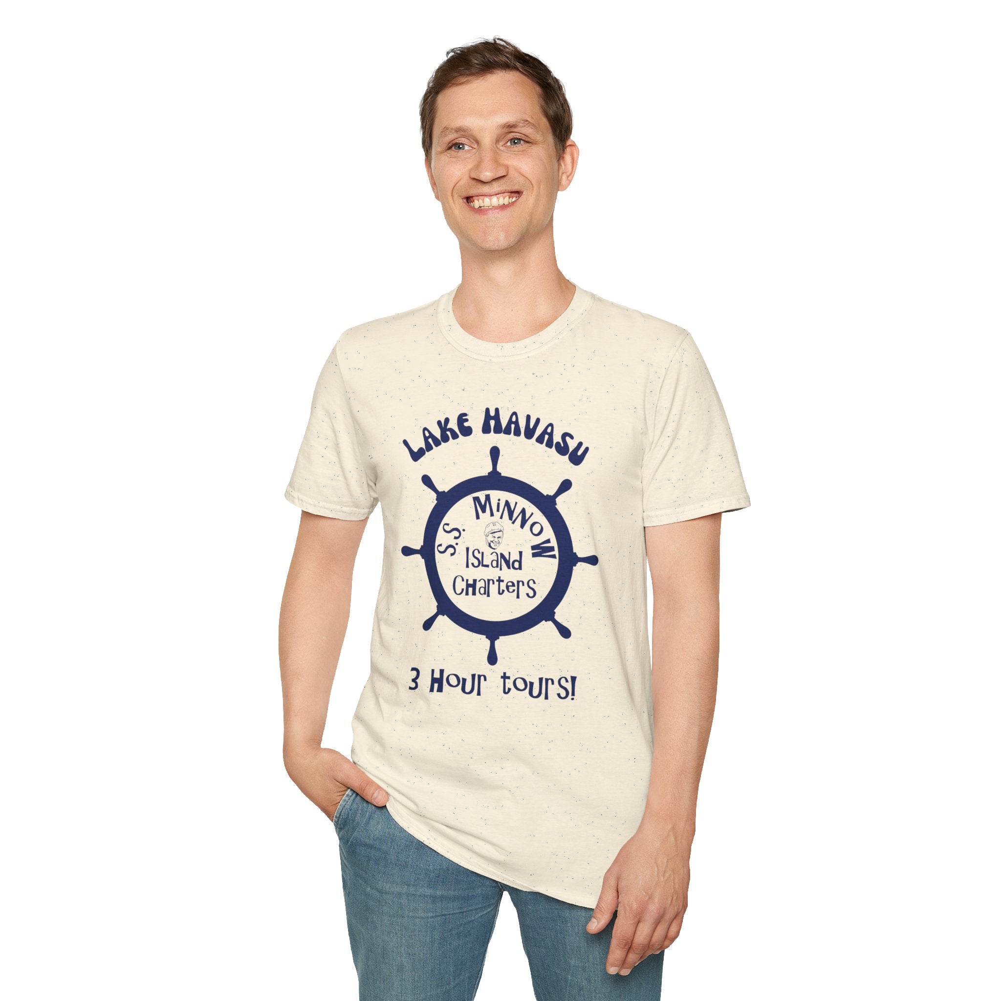 What It Could Happen lol ... Lake Havasu SS Minnow Island Charters T-Shirt | 3 Hour Tours