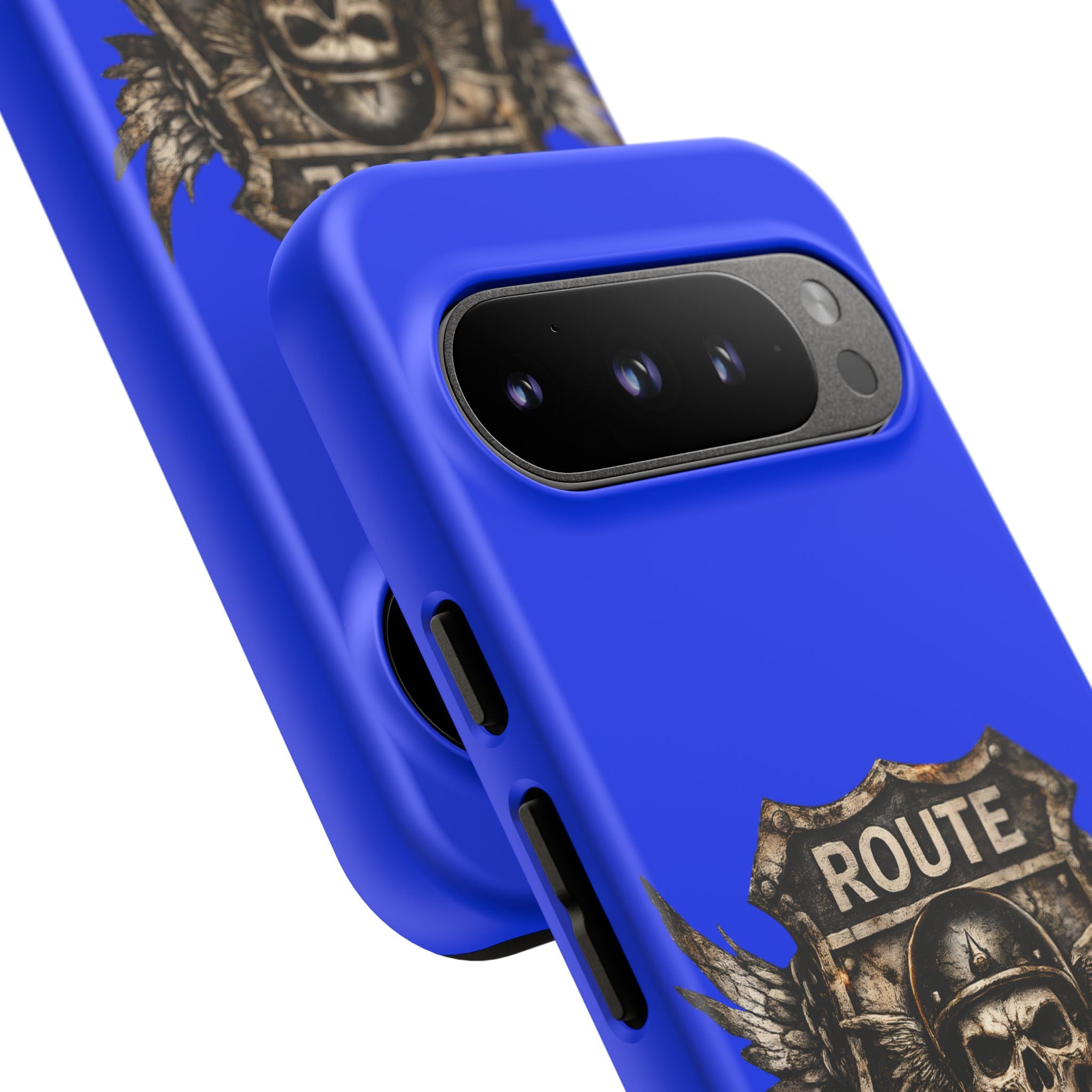 Route 66 Skull Helmet phone case | Motorcycle emblem, Ride the Legend