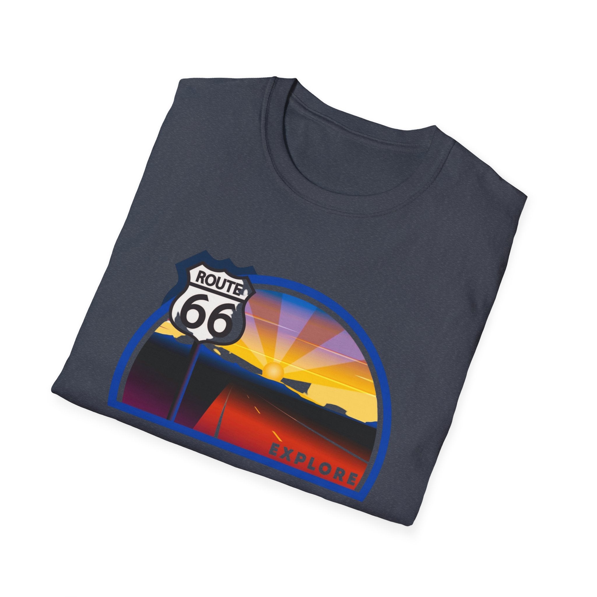 Route 66 City of Kingman Arizona Softstyle T-Shirt, Men Women Unisex Tee, Travel Souvenir Shirt, Vintage Road Trip Graphic Top, Retro