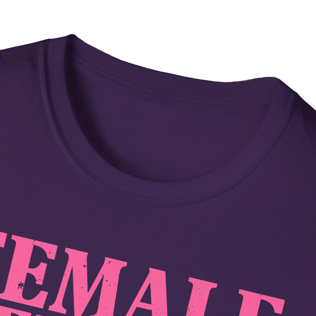 Female Veteran with Three Sides T-Shirt | American Flag, Pink Helmet, Military Pride