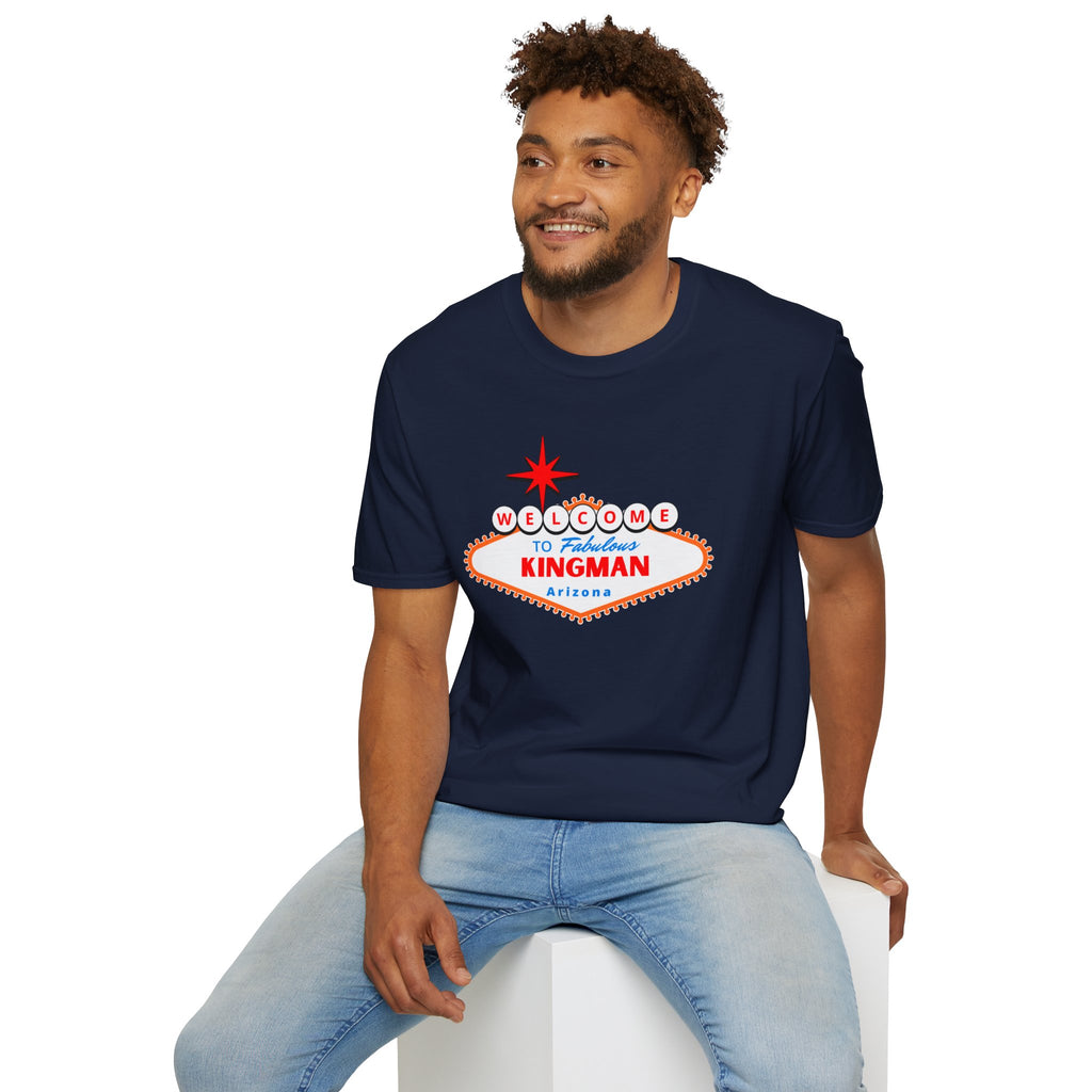 Kingman Arizona Vintage Welcome Sign T-Shirt