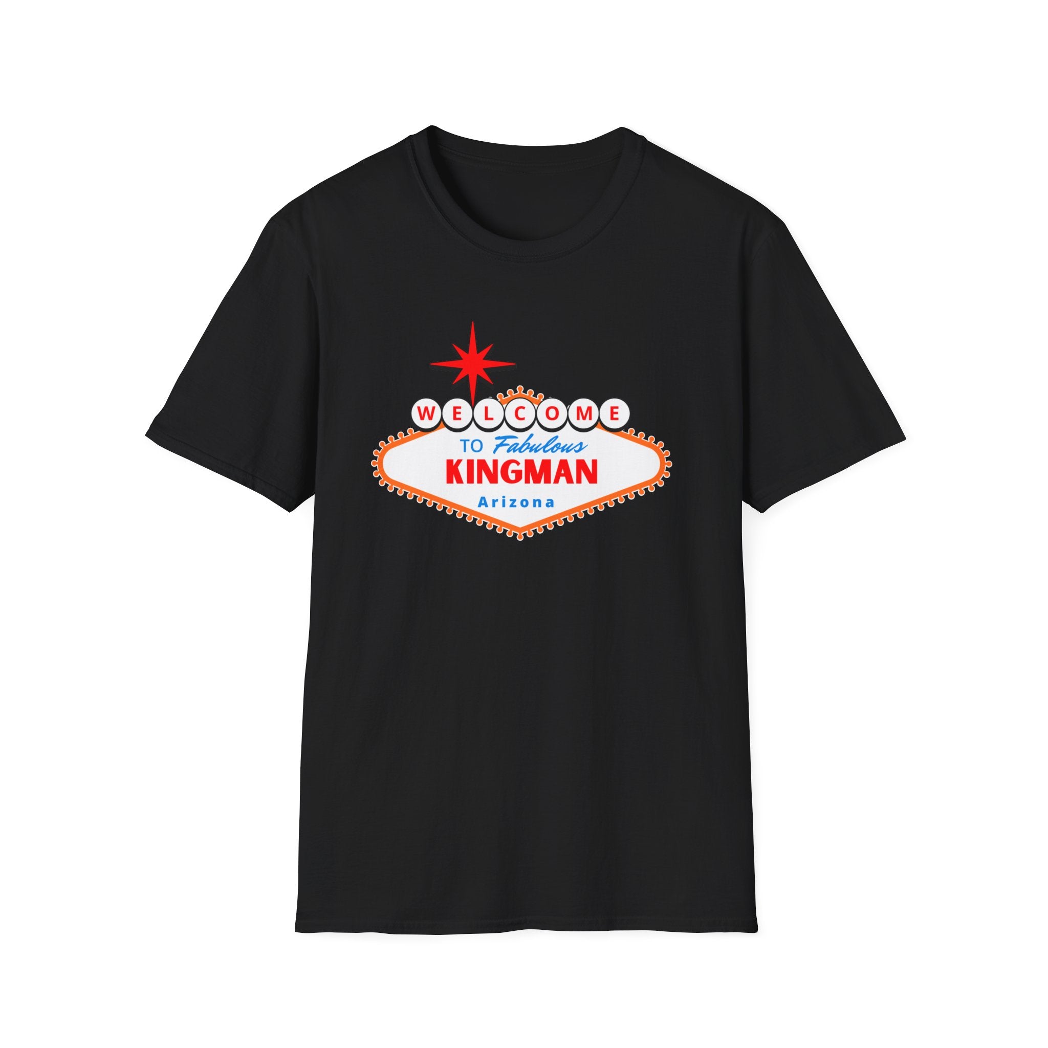 Kingman Arizona Vintage Welcome Sign T-Shirt