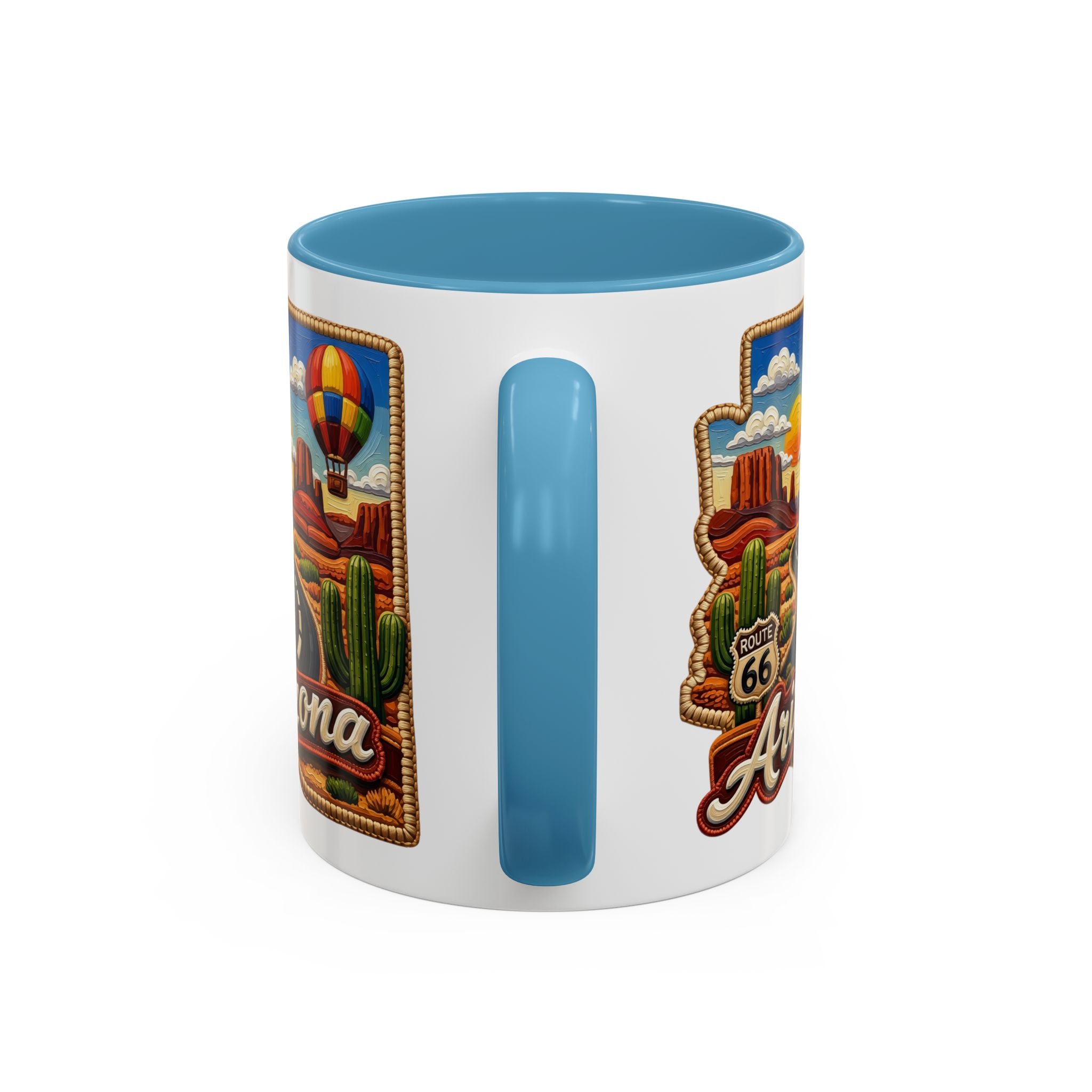 Arizona Route 66 Desert Scenic Mug | Accent Coffee Mug