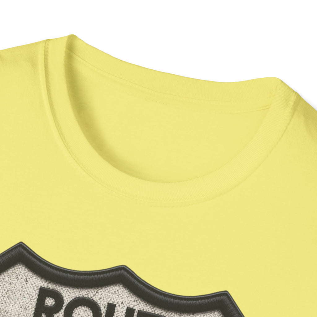 Route 66 Born to Roam T-Shirt | Vintage Highway Shield Tee