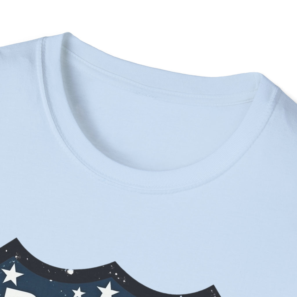 Route 66 Shield T-Shirt | American Flag Vintage Road Sign